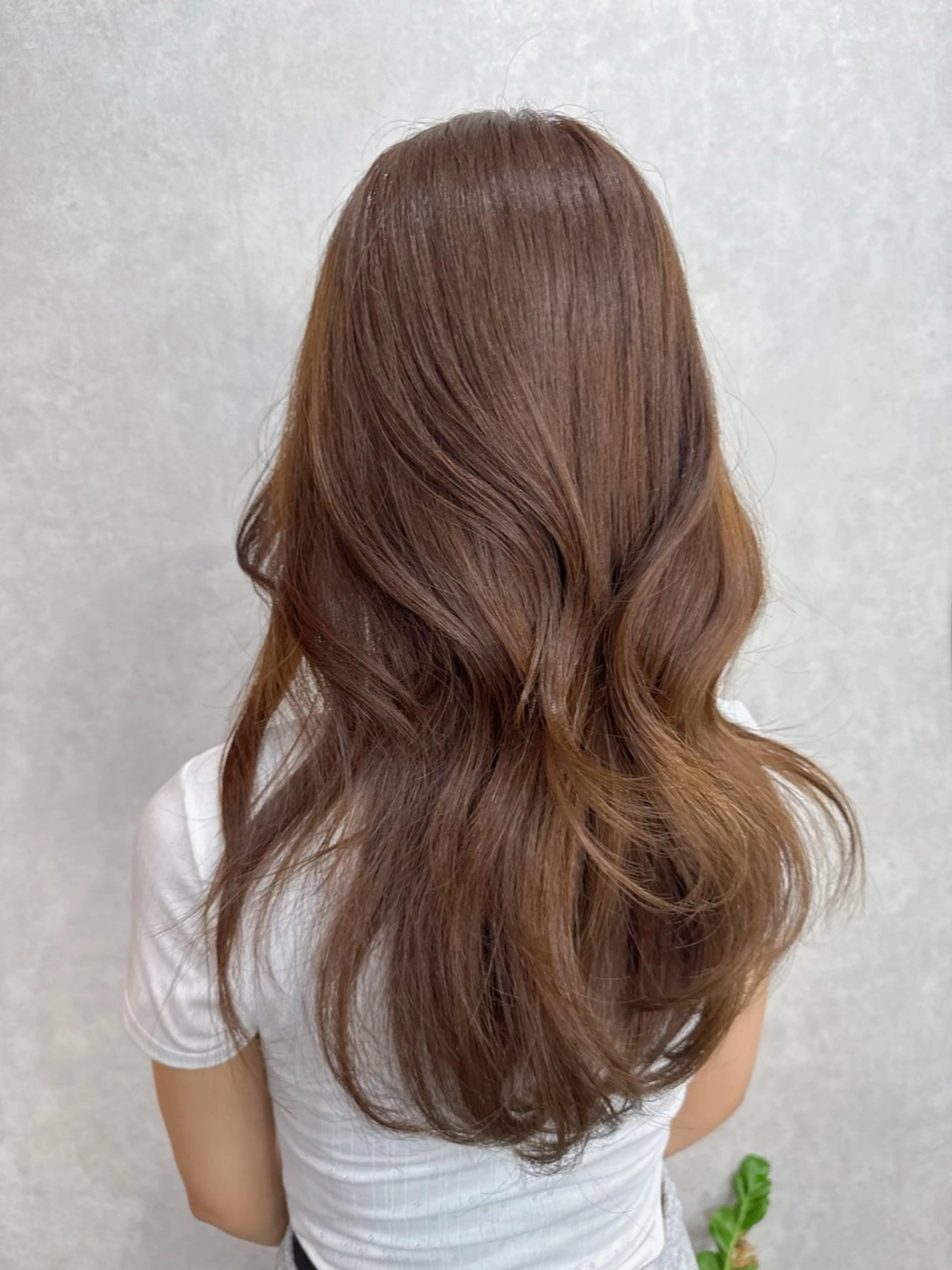 ロング カラー レイヤーカット AIRI layer cut hairのヘアスタイル