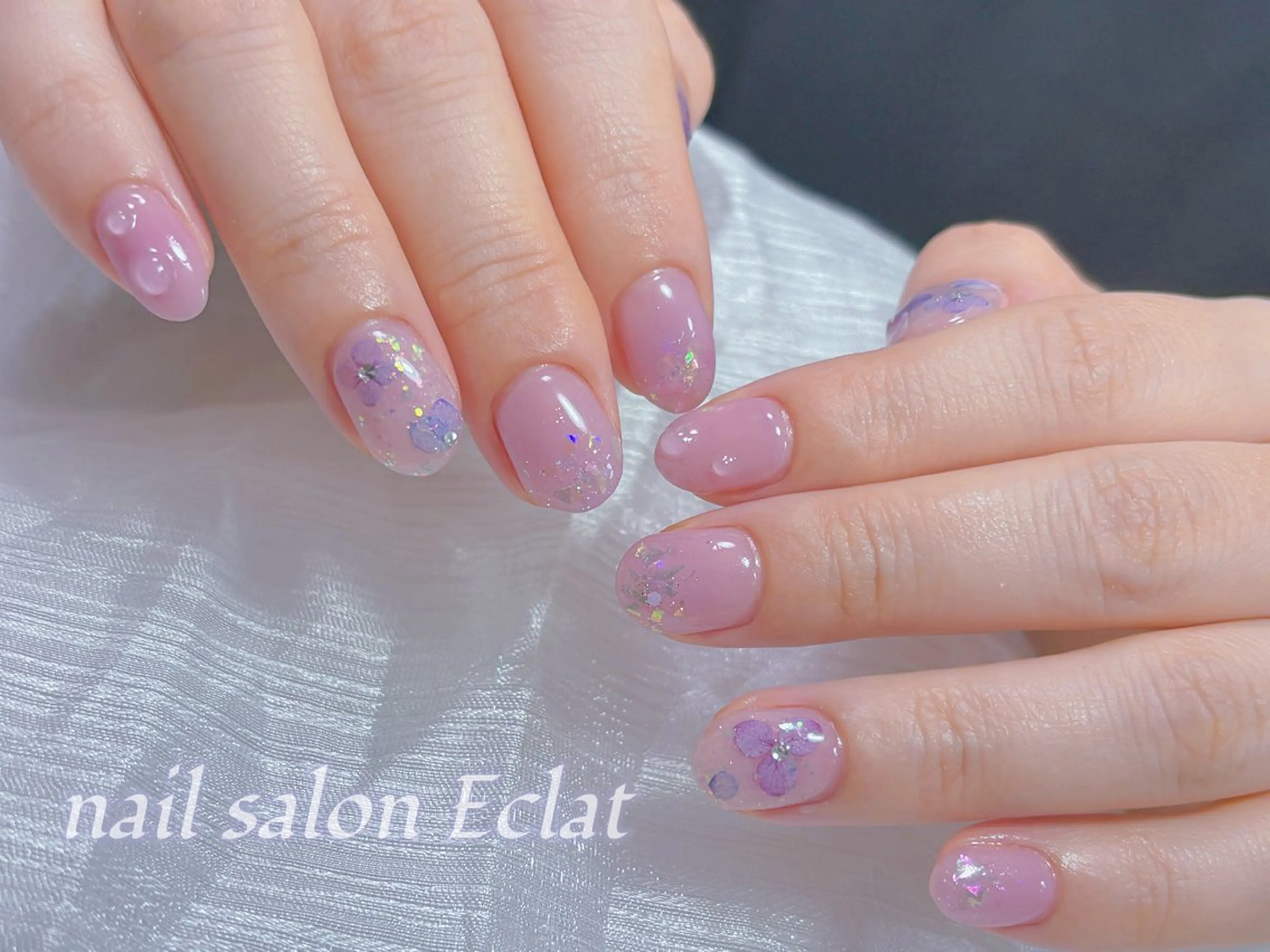 ネイル ネイルサロンエクラ 🫧Shizukaのネイルデザイン
