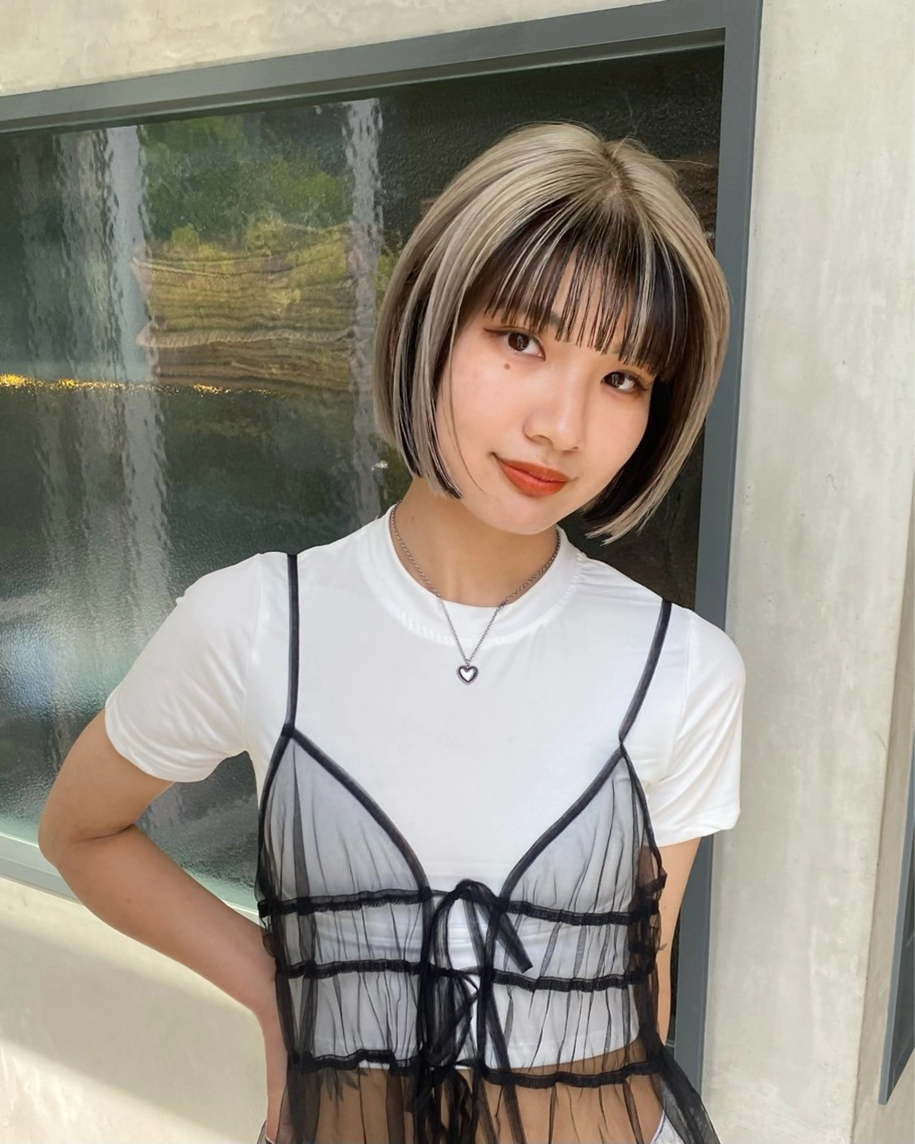 ショート カラー カット ヘアカラー トリートメント 村田 りょうやのヘアスタイル