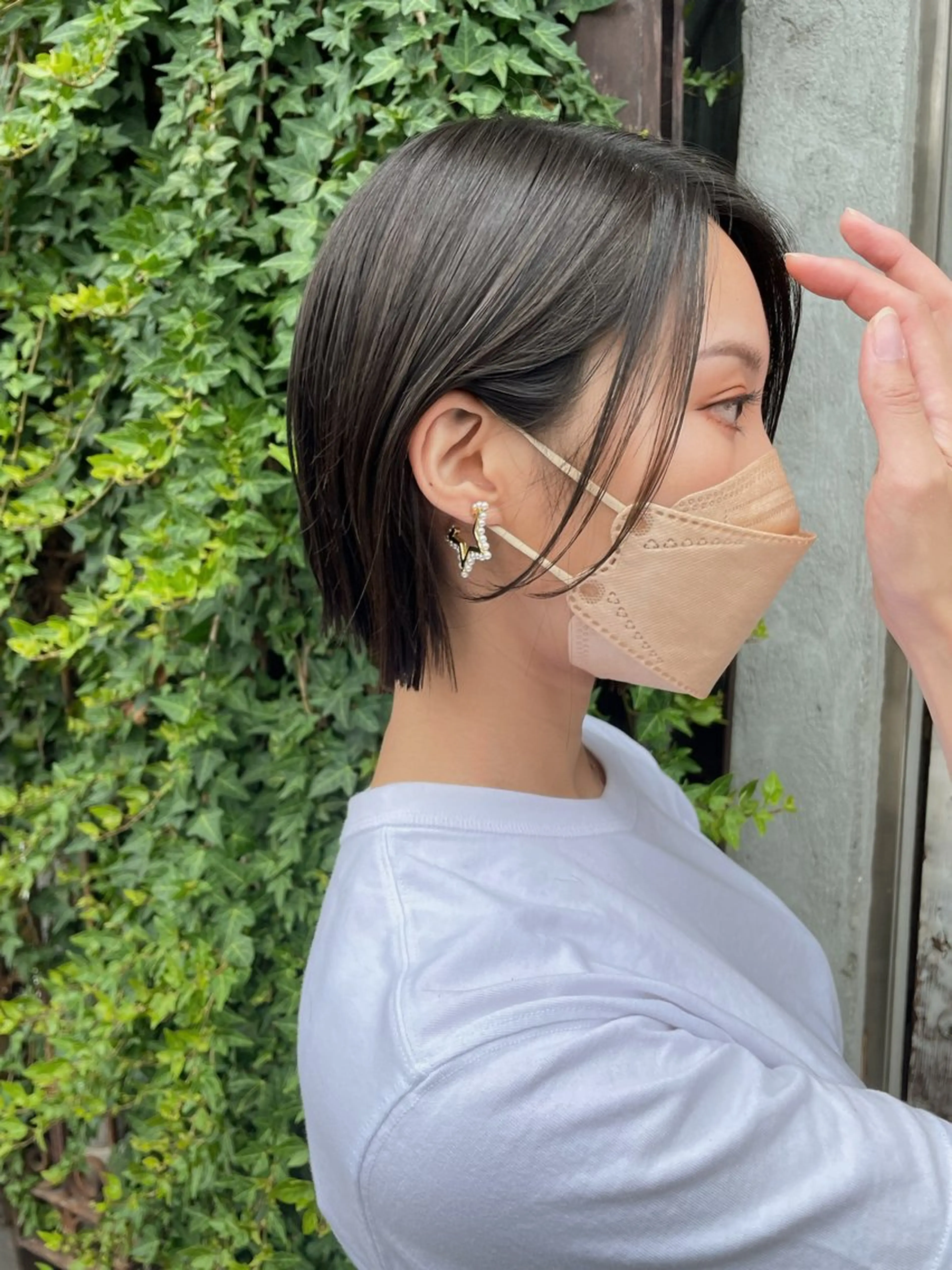 ミディアム カラー 髪質改善 縮毛矯正 トリートメント カット ヘアカラー トリートメント 鎌田卓也/髪質改善 /透明感カラーのヘアスタイル