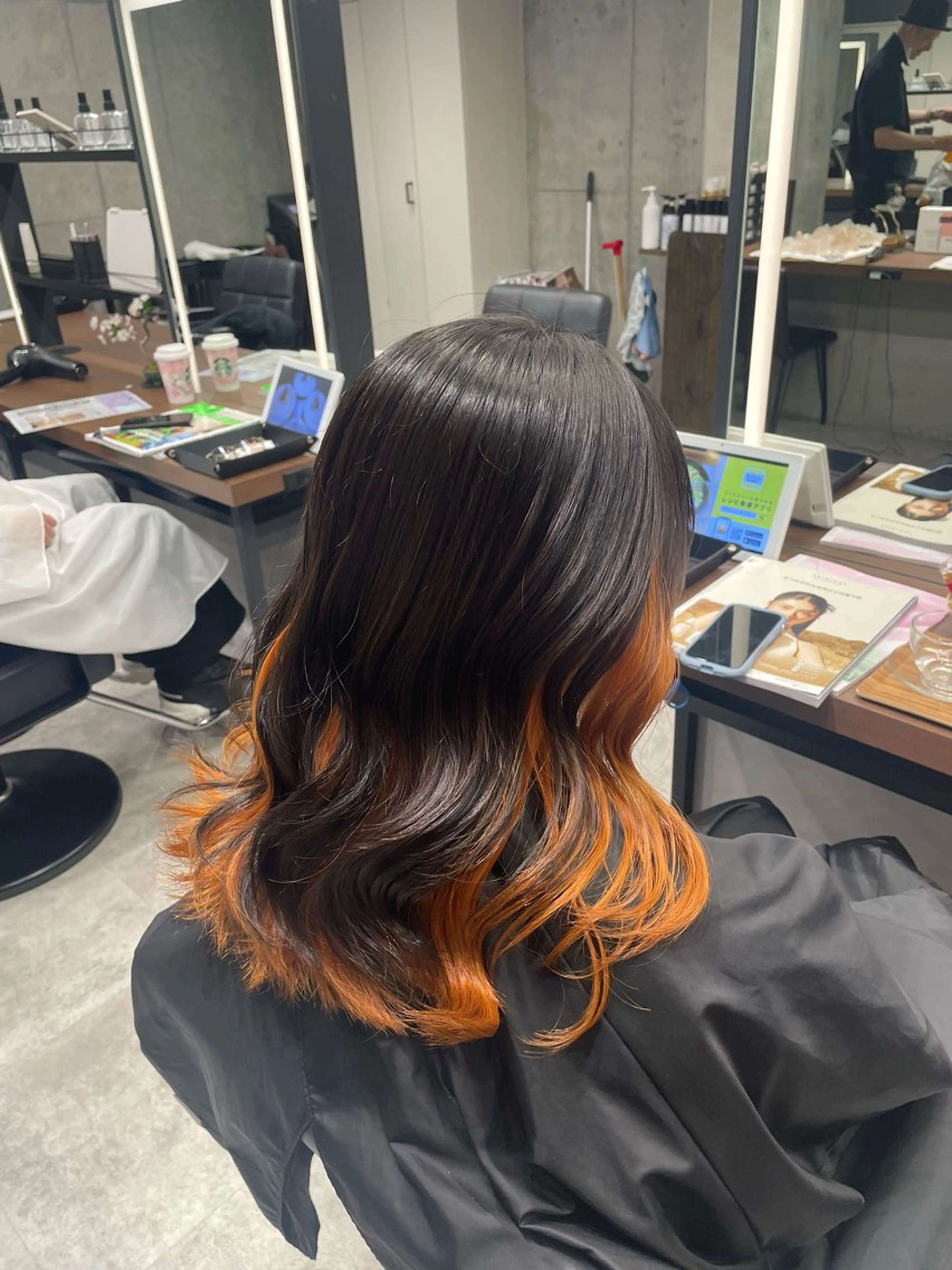カラー ヘアカラー 暖色/ハイトーン/ カラー/HBLのヘアスタイル