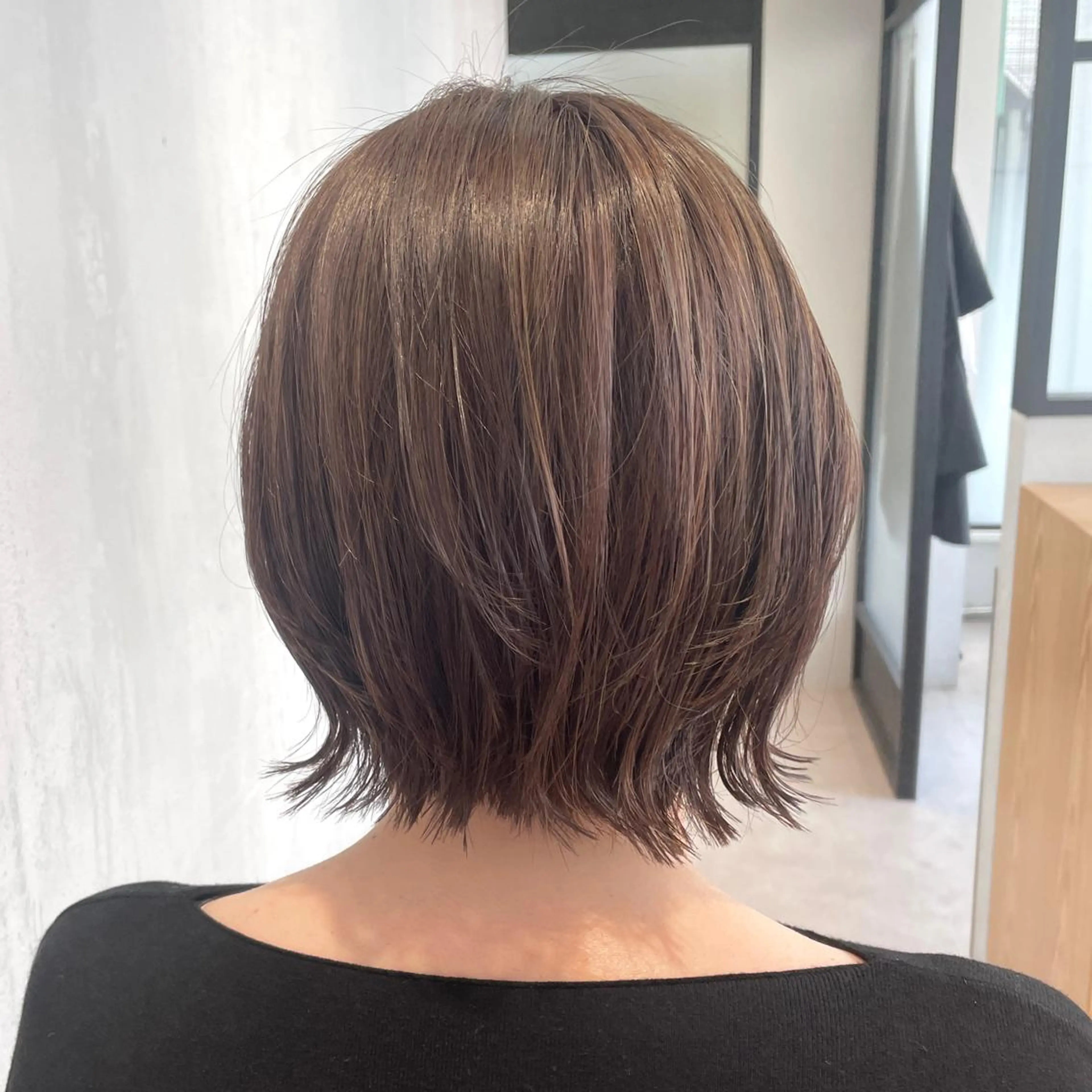 ショート カラー DX SHARE SALON所属・matka白髪ぼかし 大人ヘア/KEIKOのヘアスタイル