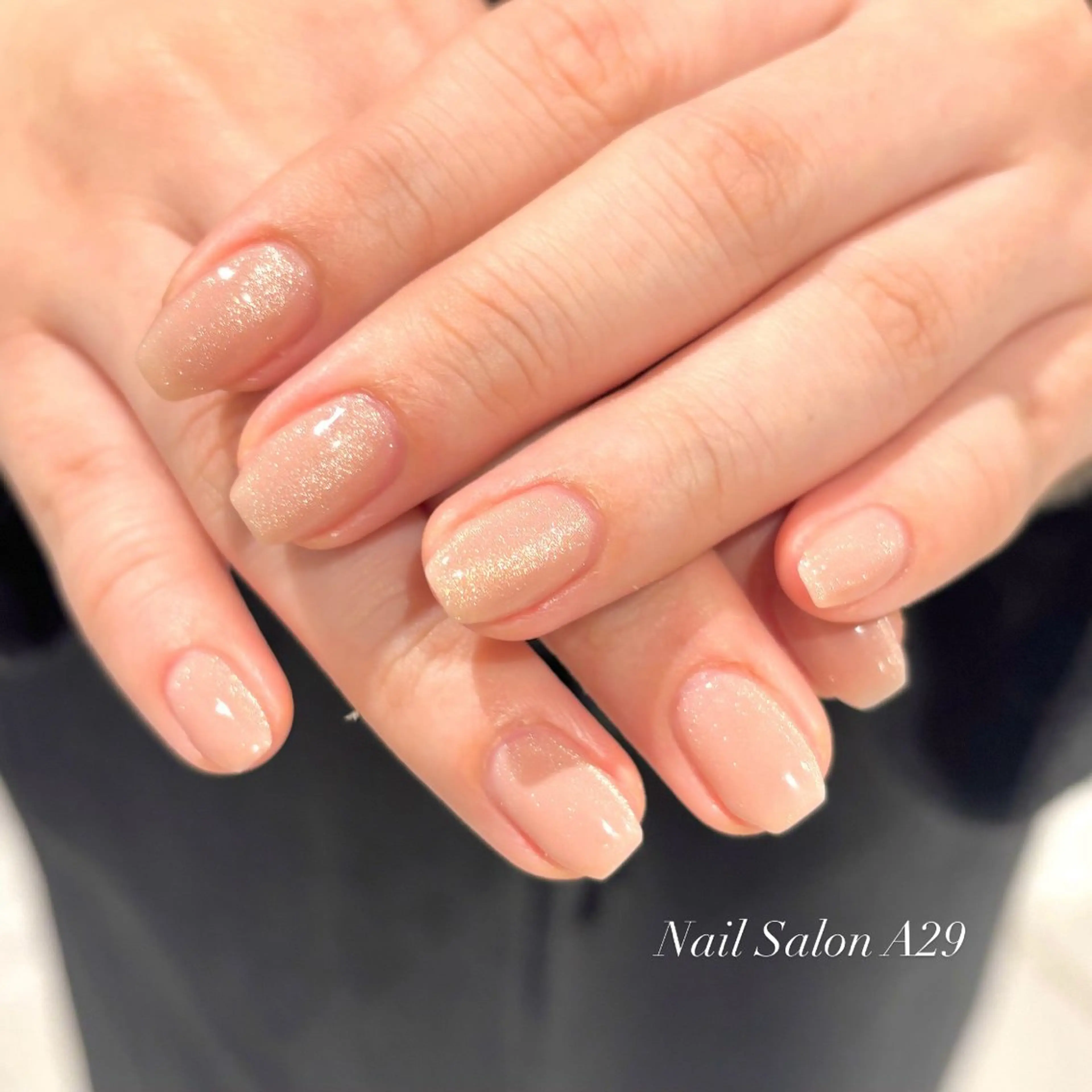 ネイル マグネットネイル オフィスネイル ハンドネイル Nail Salon A29所属・Nail Salon A29/Ayaのネイルデザイン