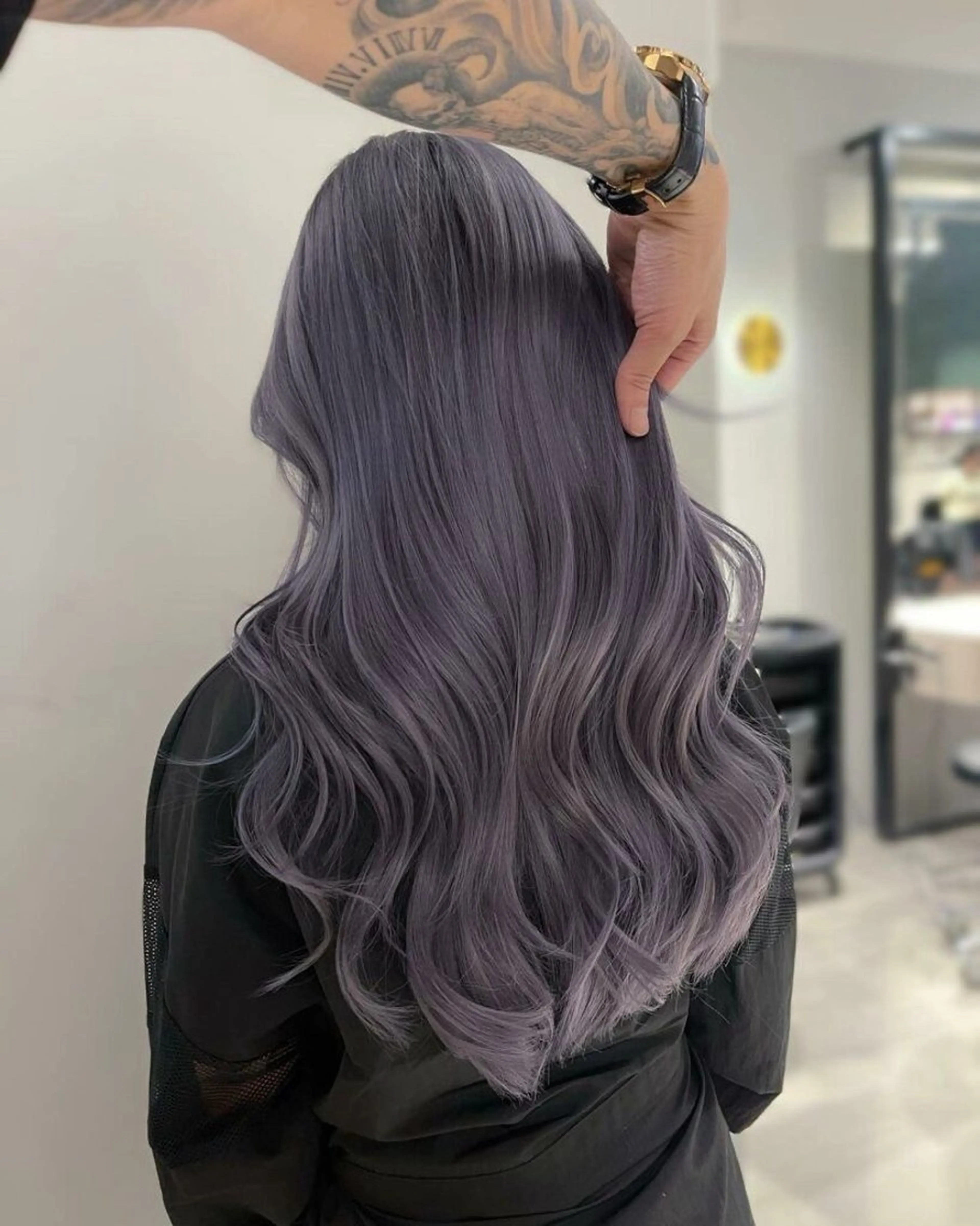 ロング カラー megu/ カラーモデル募集のヘアスタイル