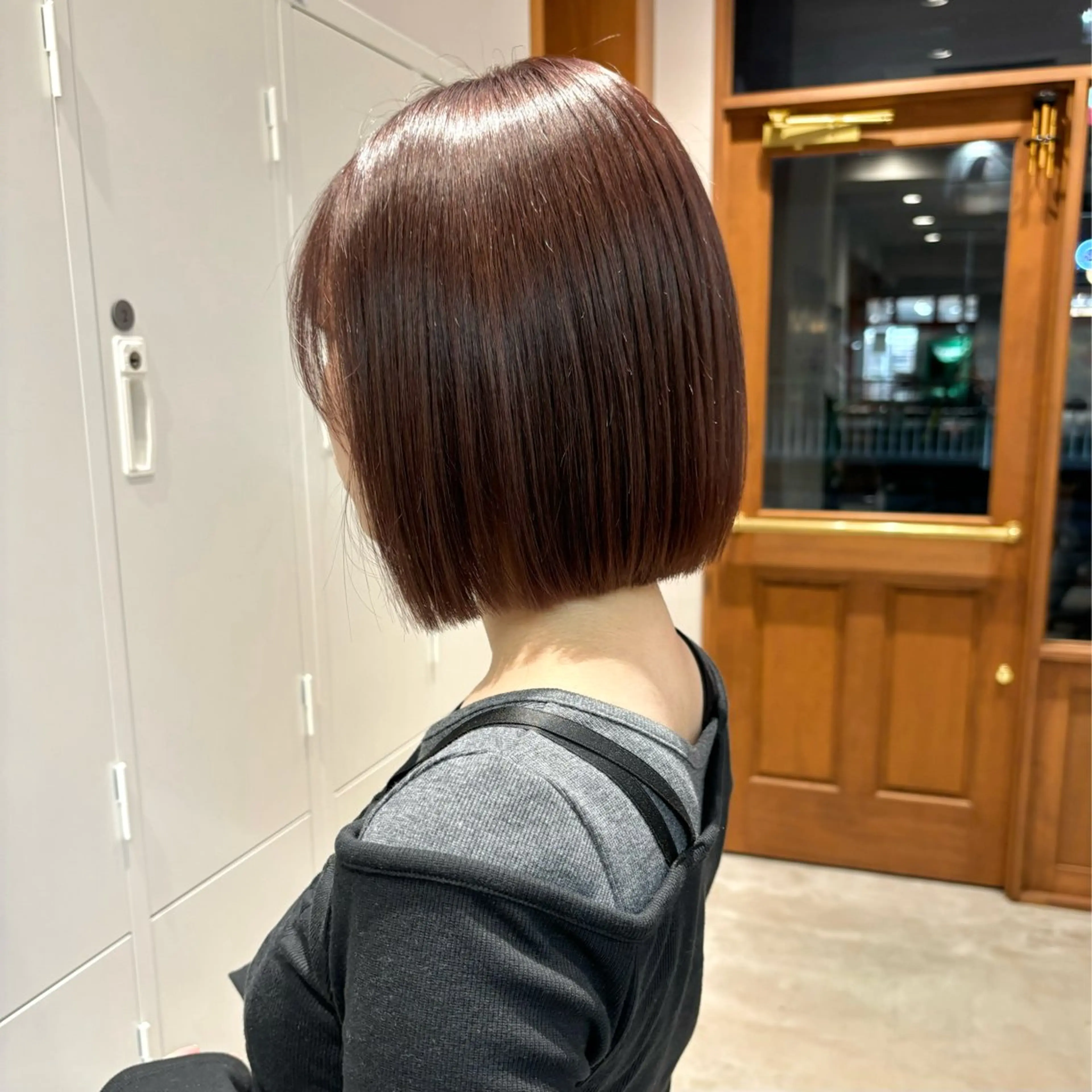 ショート カラー ヘアカラー トリートメント ボブ/透明感カラー/ 似合わせ🌿高田知那のヘアスタイル