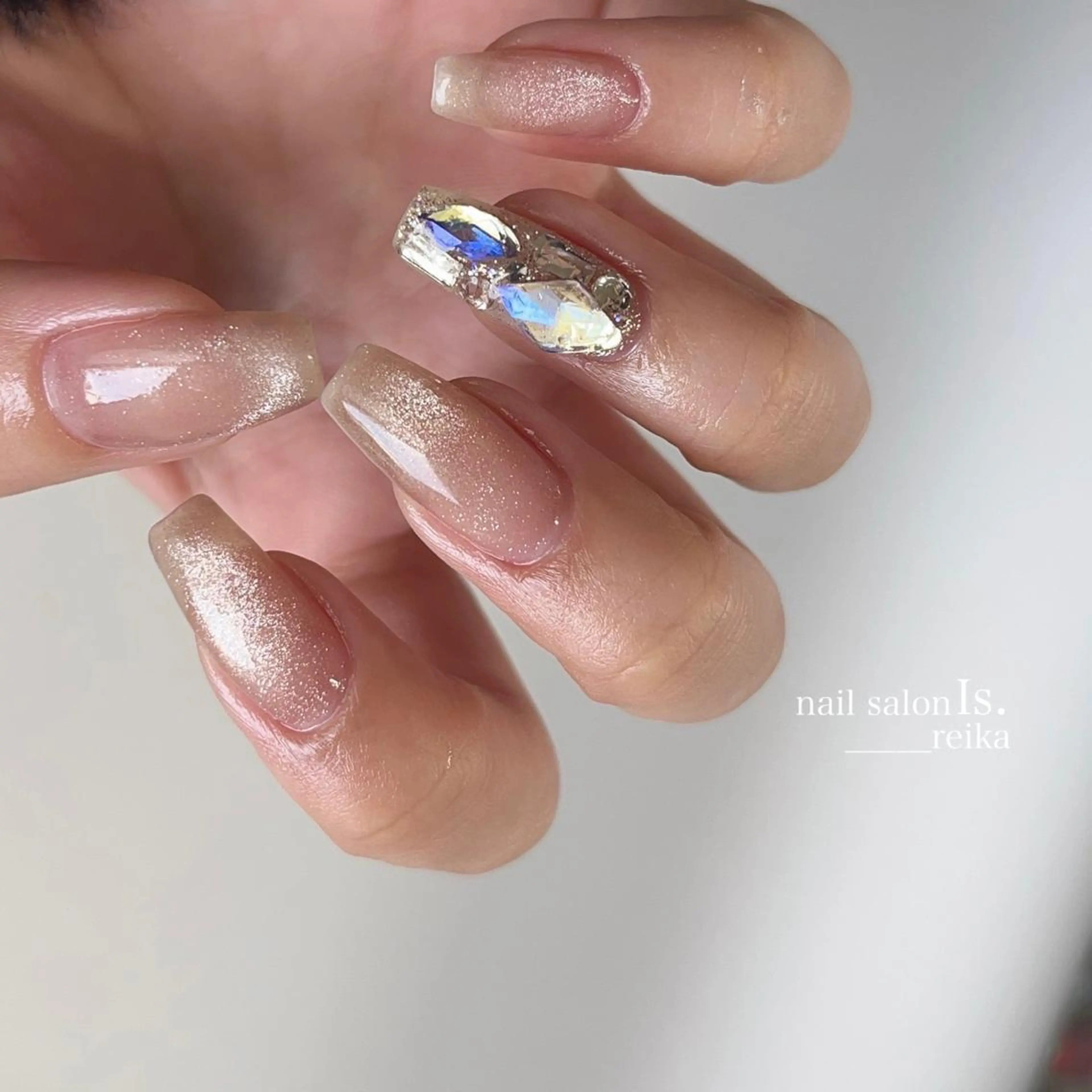 ネイル 持ち込み nail salon Is.  reikaのネイルデザイン