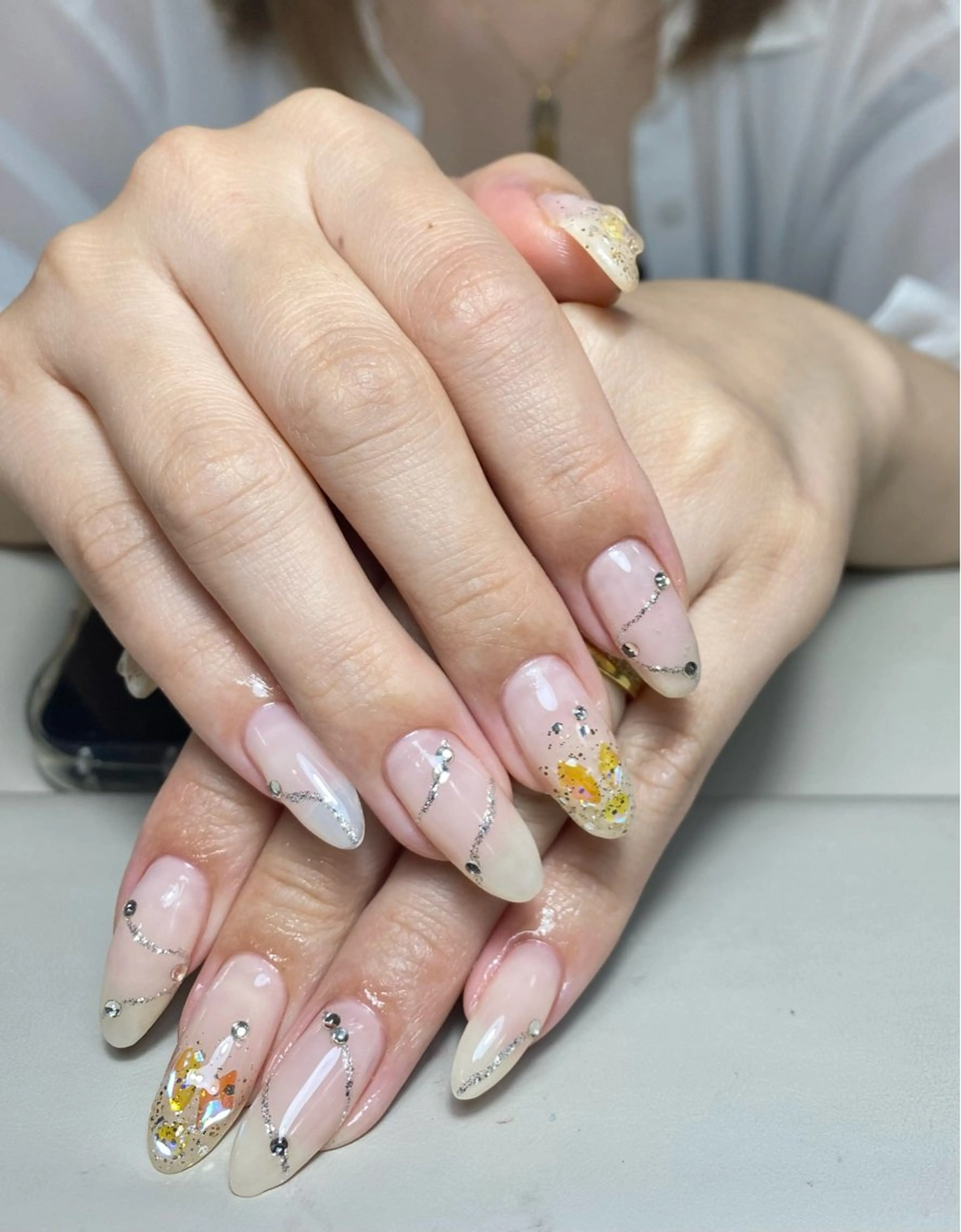 ネイル ハンドネイル AngelChris ビューティーサロン琳のネイルデザイン