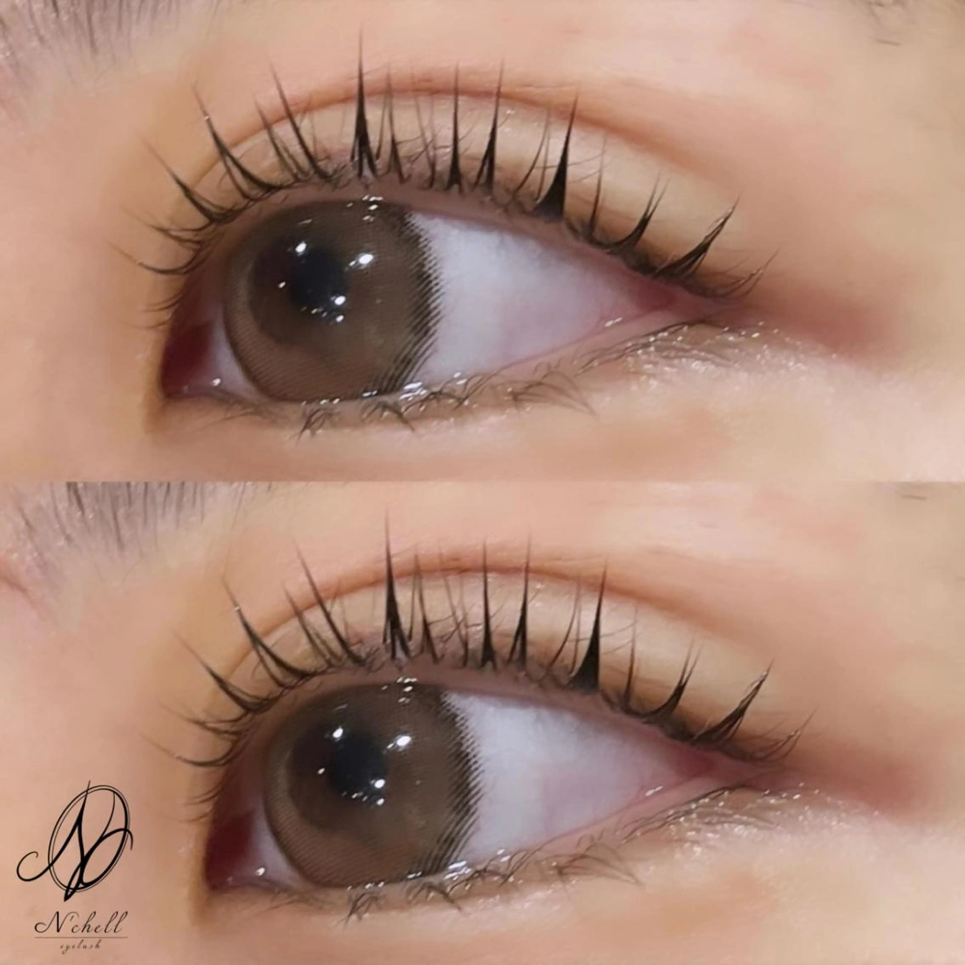 マツエク・マツパ まつげパーマ マツパ 大阪梅田 ナシェル Kako🦋のマツエク・マツパデザイン