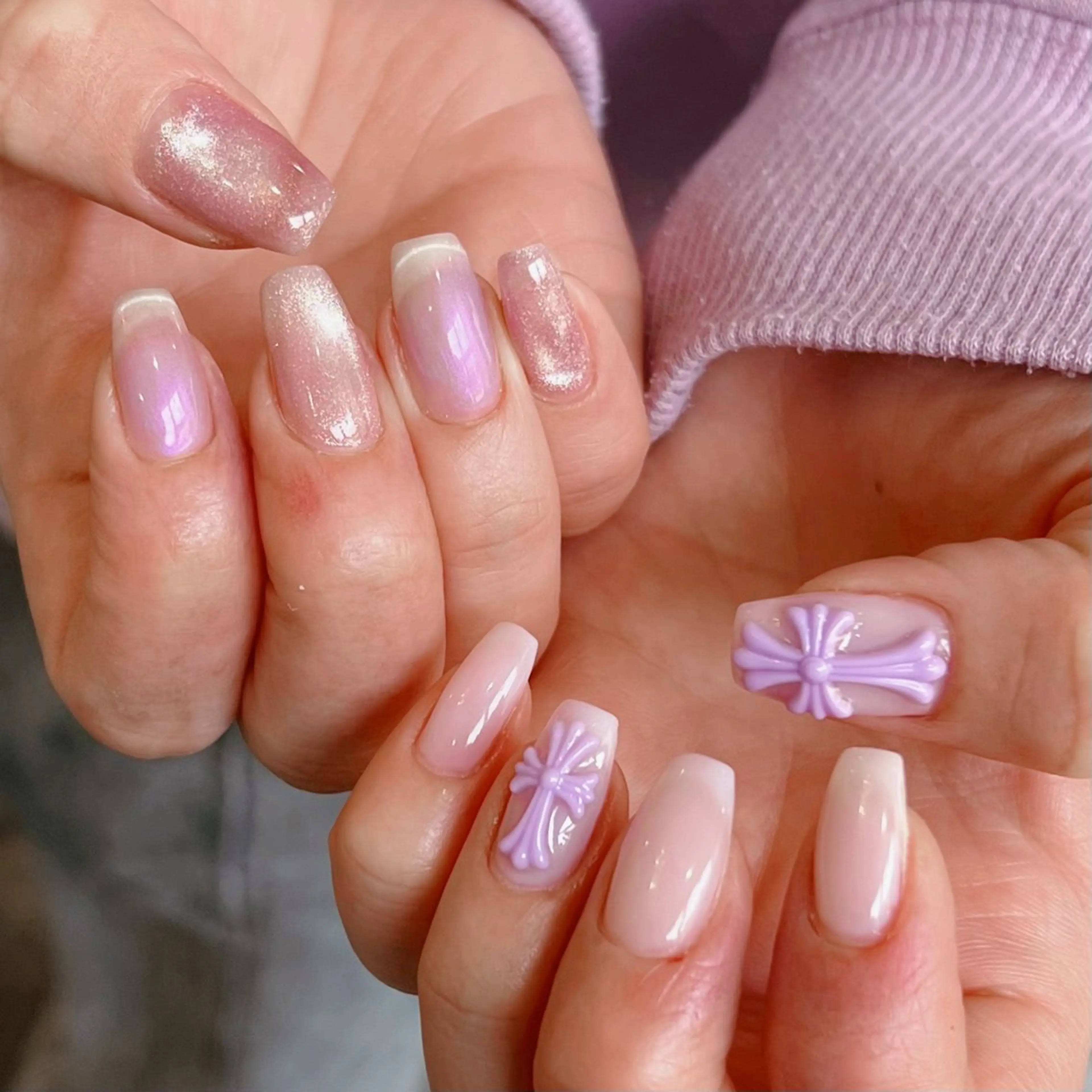 ネイル Eyelash&Nail cuore所属・tanaka 🎀cuore布施のネイルデザイン