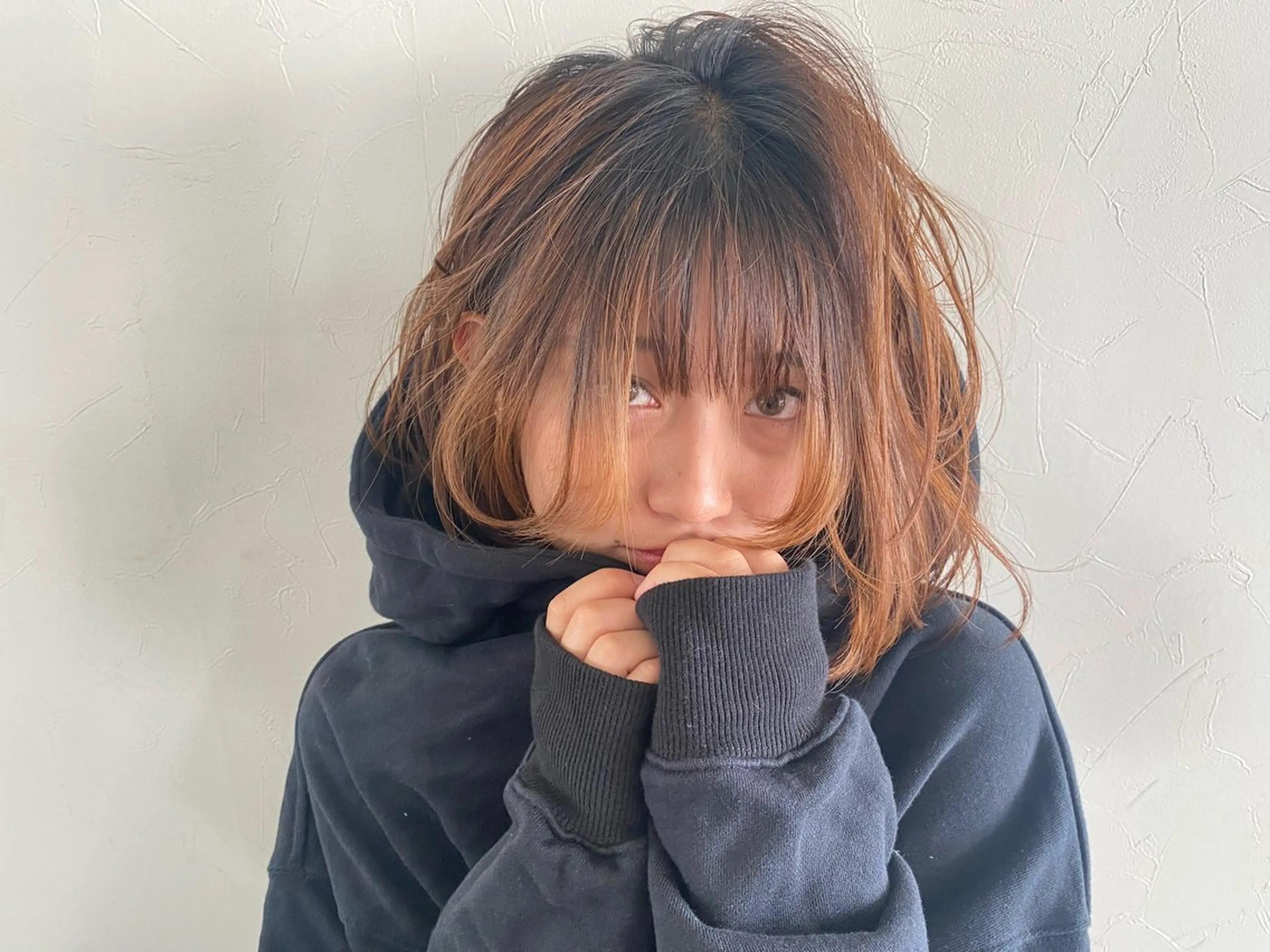 ミディアム カット 神戸 蒼司のヘアスタイル