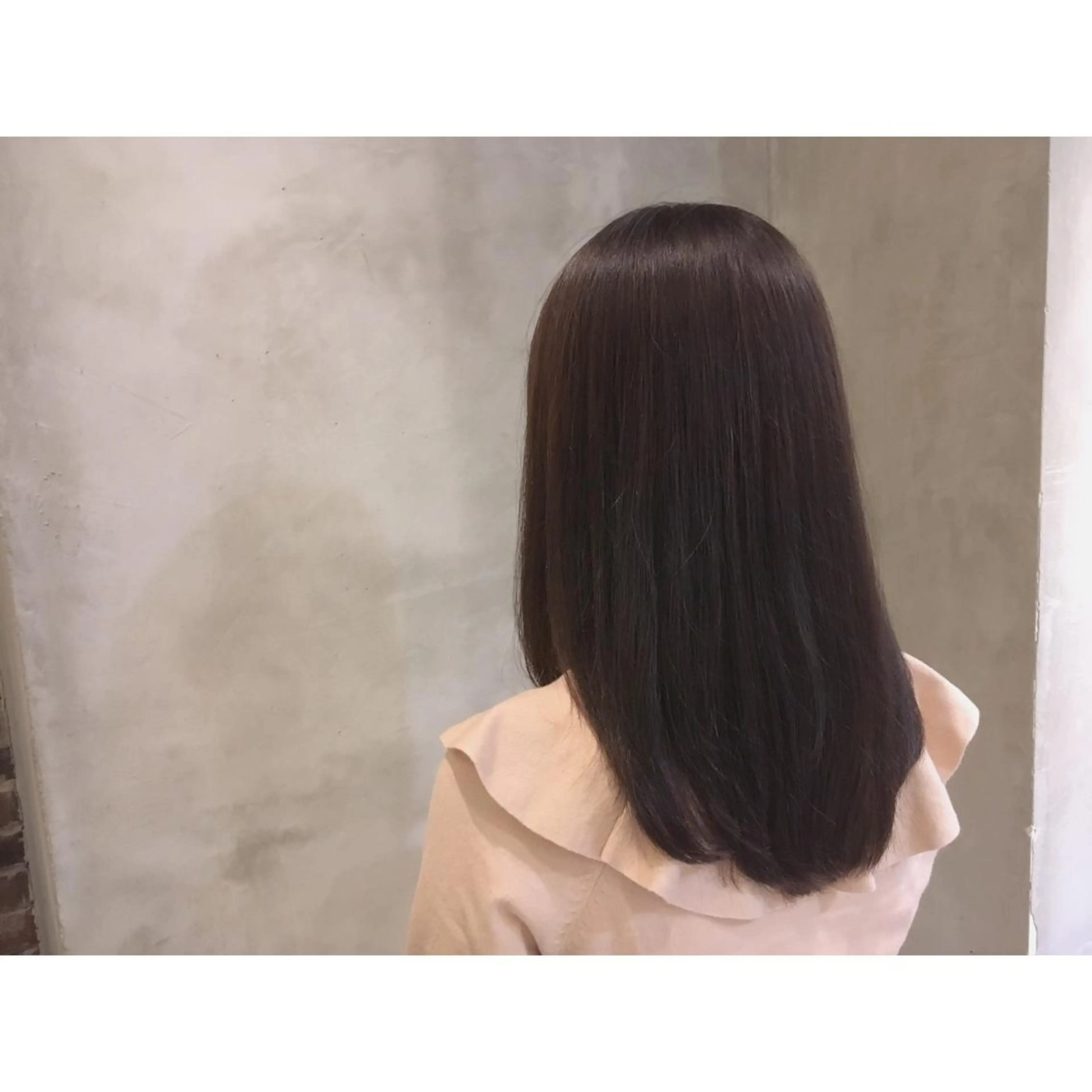 セミロング カラー アッシュ バイオレットカラー バイオレットアッシュ ツヤ美髪💐 髪質改善/高山愛来のヘアスタイル