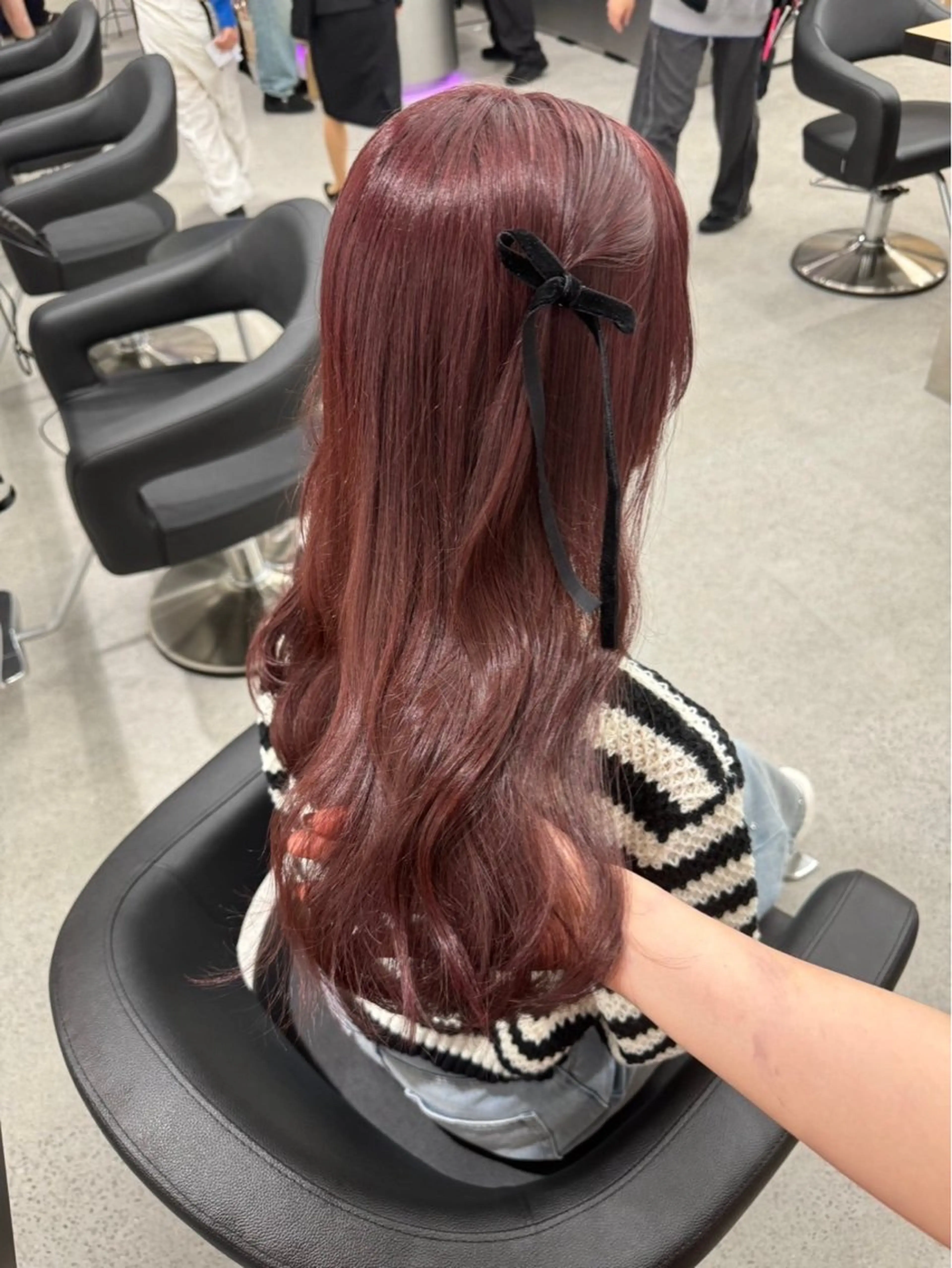 カラー girly❤︎暖色ヘ ア➰🎀HINANOのヘアスタイル