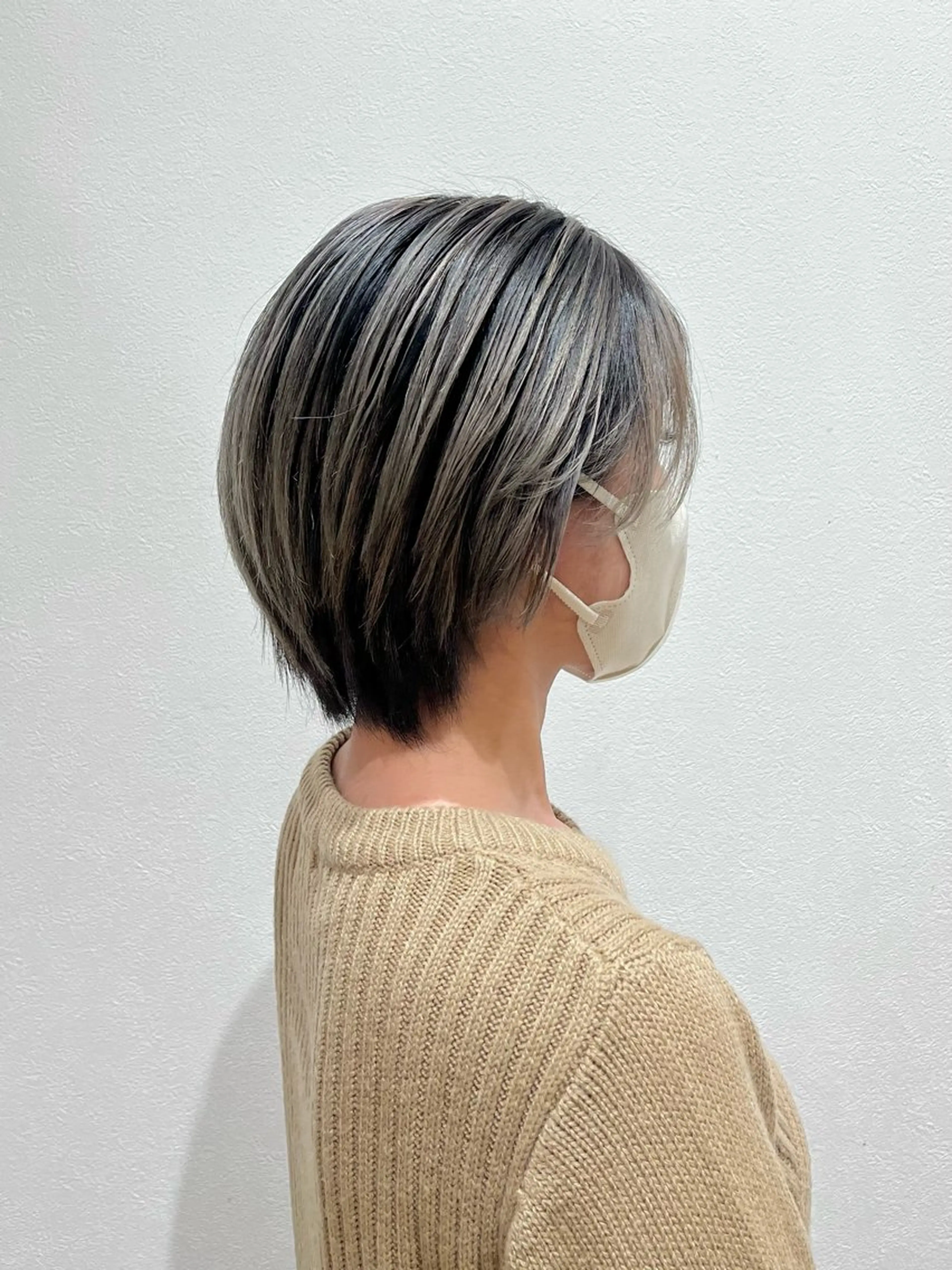 ショート カラー 🫧艶髪、暖色カラー 🫧Harukaのヘアスタイル