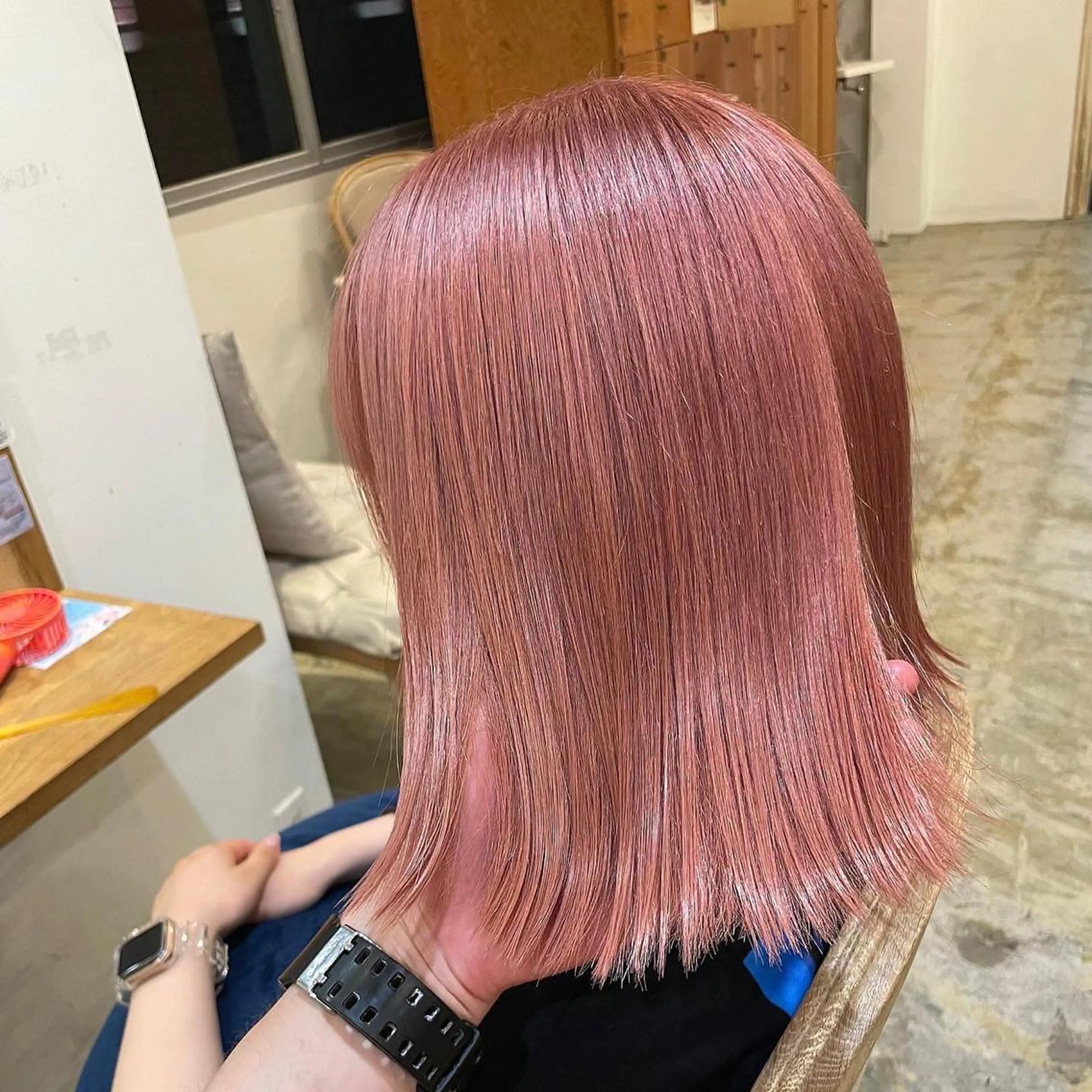 ミディアム バレイヤージュモデル 小林匠❤️‍🔥のヘアスタイル