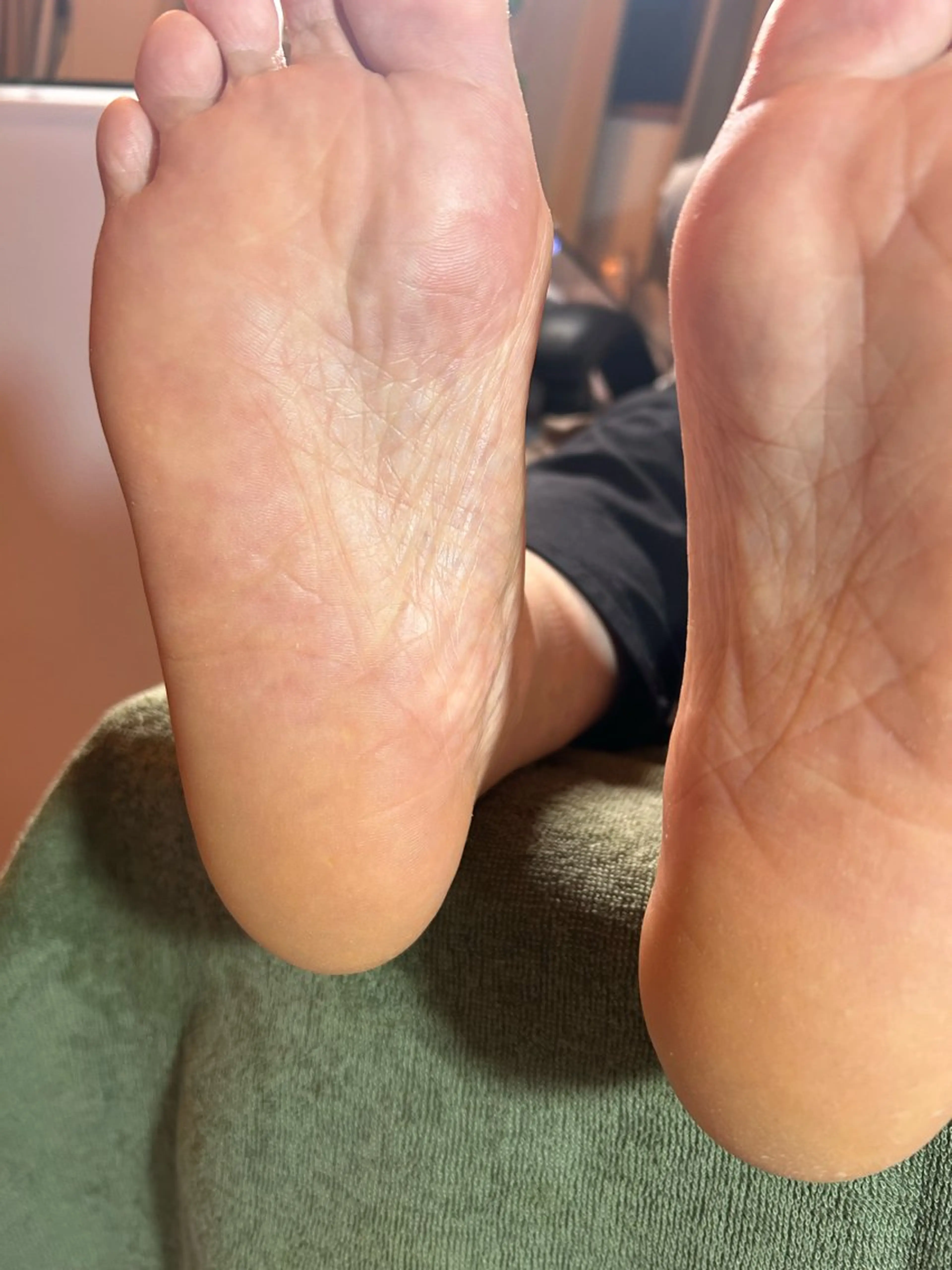 【フットケア】もちもち！かかとの角質ケアの写真