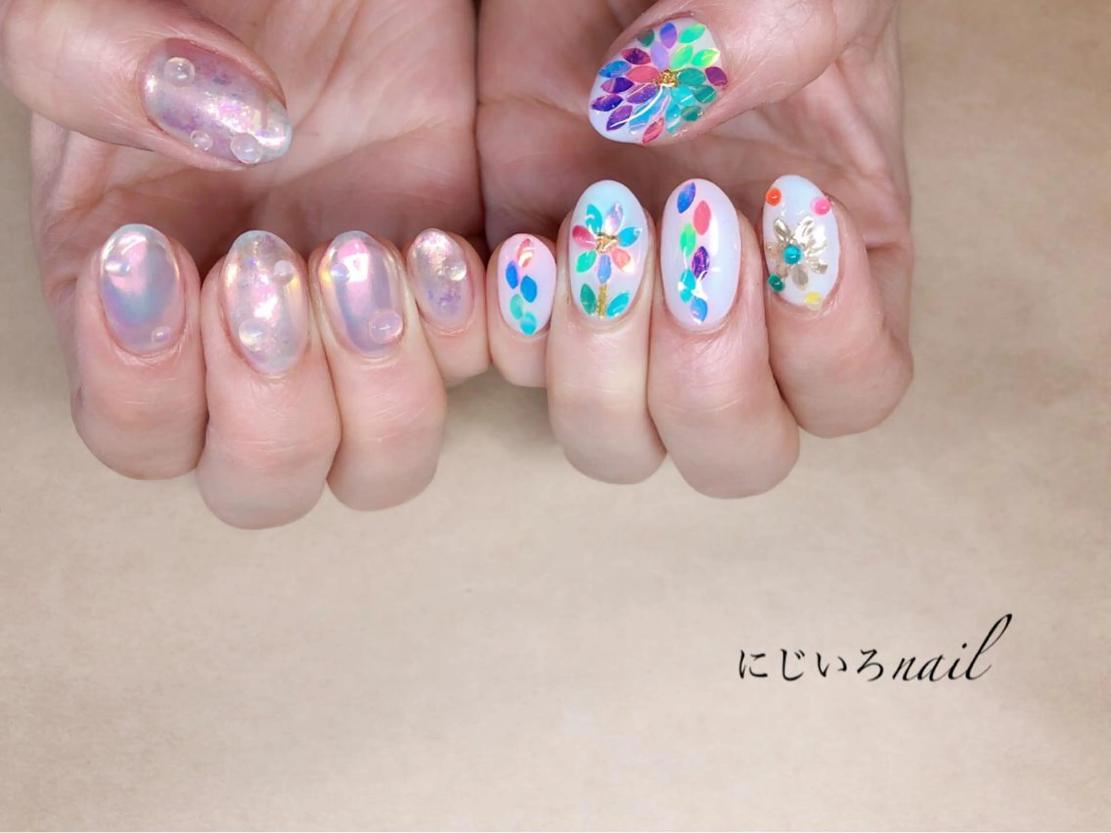 ネイル にじいろ nailのネイルデザイン