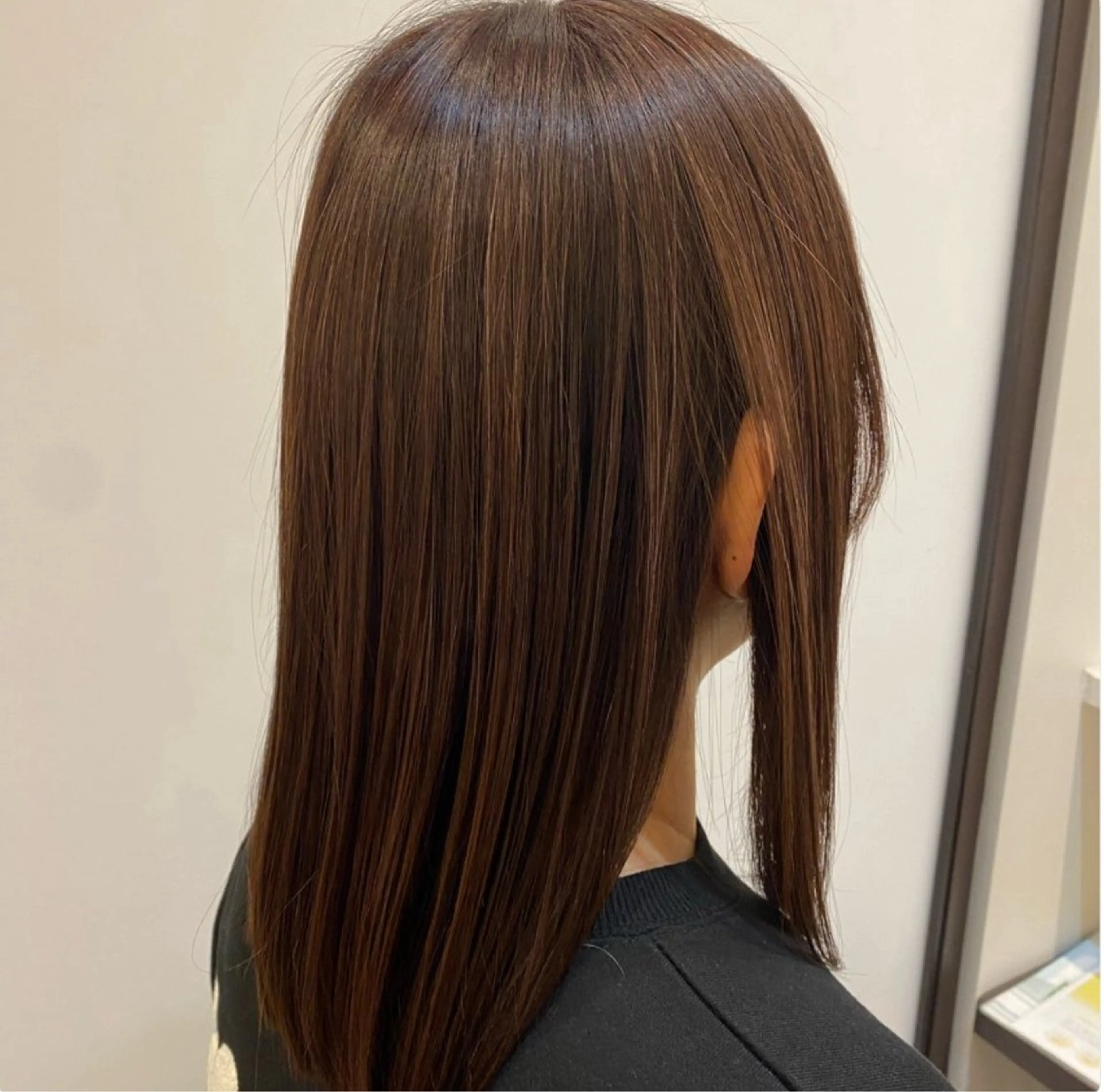 ミディアム カラー 透明感カラー イルミナカラー ヘアカラー 山下 ちひろのヘアスタイル