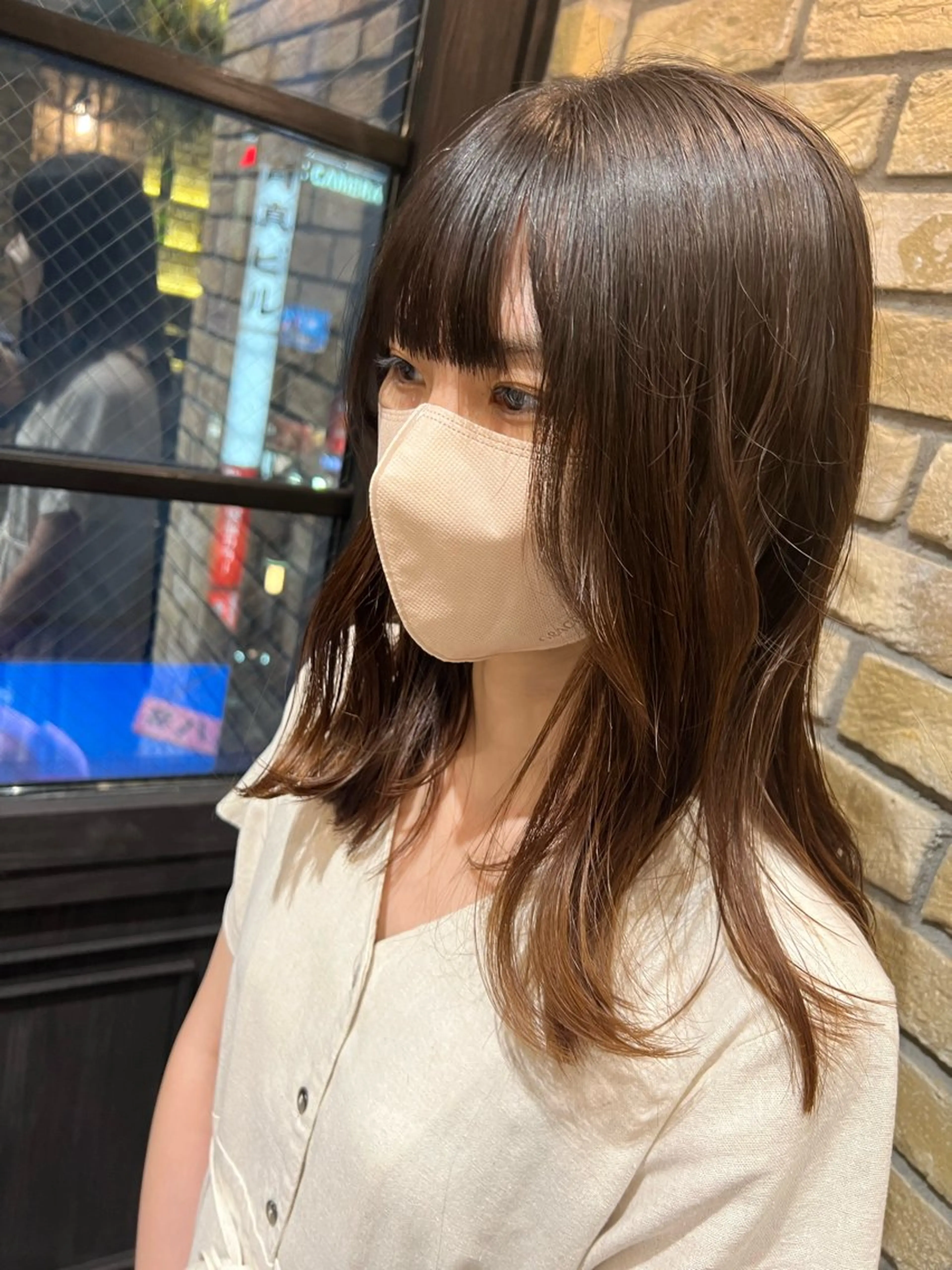 セミロング LOG武蔵新城所属・口コミ見てください！ ⭐️メンズカット大成のヘアスタイル