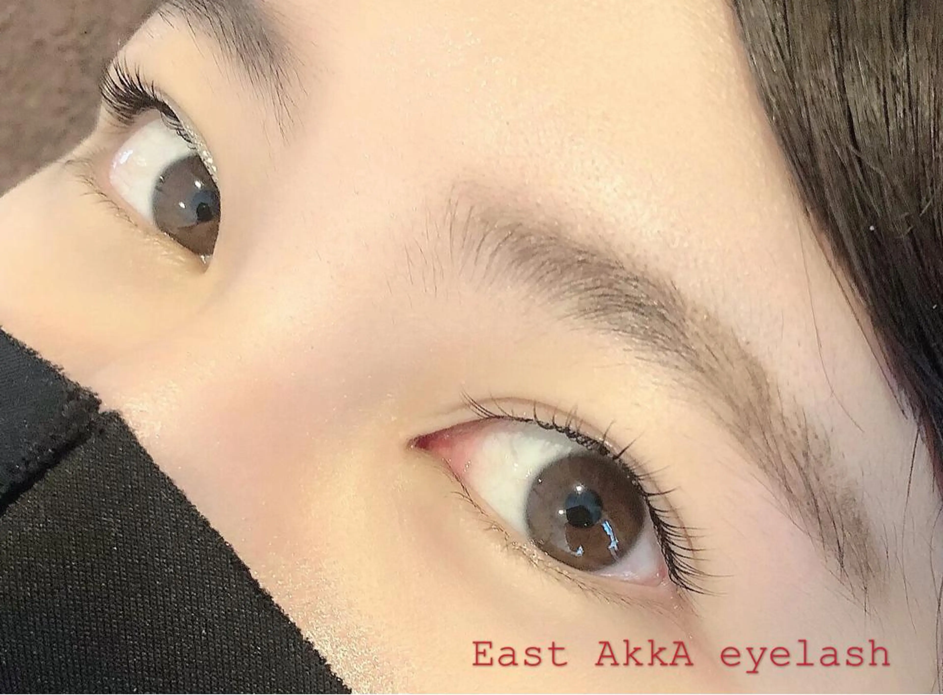 マツエク・マツパ パリジェンヌラッシュリフト 一重×まつ毛パーマ マツパ East AkkA eyelash所属・オザキ -のマツエク・マツパデザイン