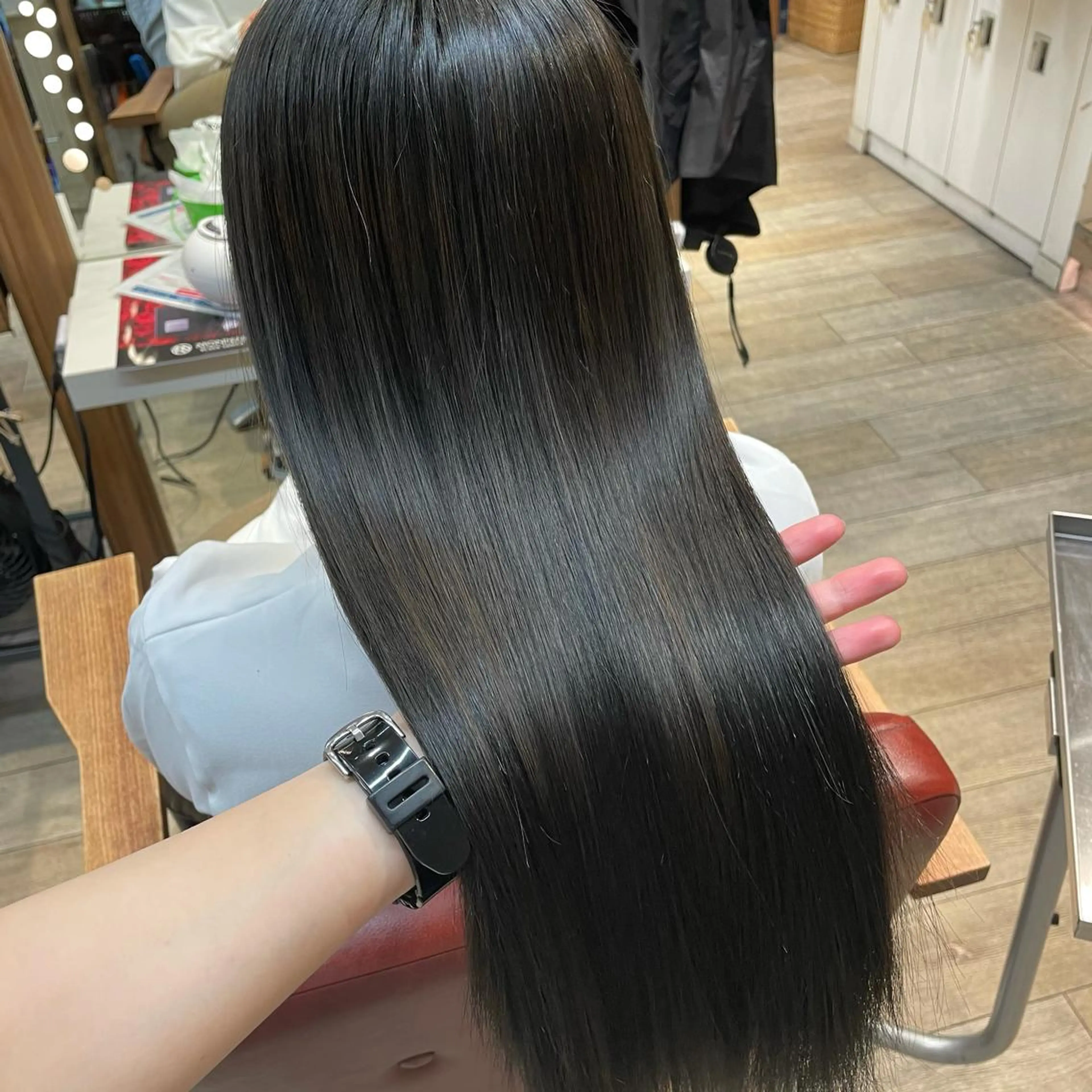 カラー 縮毛矯正 トリートメント ✨横須賀髪質改善✨️ 加藤 百音のヘアスタイル