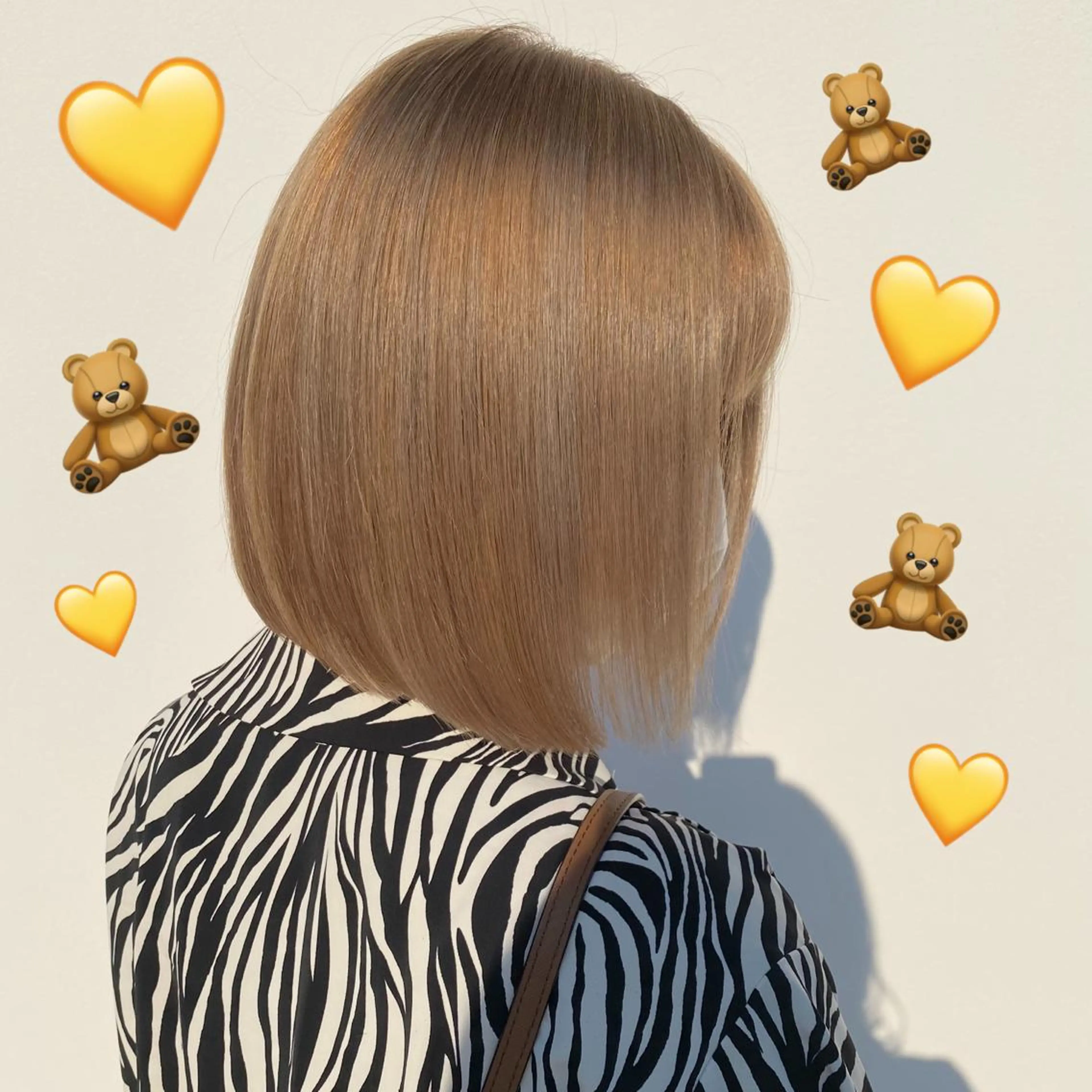 ショート カラー バレイヤージュ ベージュカラー ブリーチ ブロンド ブロンドベージュ 韓国ヘア特化 💟 ララア 💟のヘアスタイル