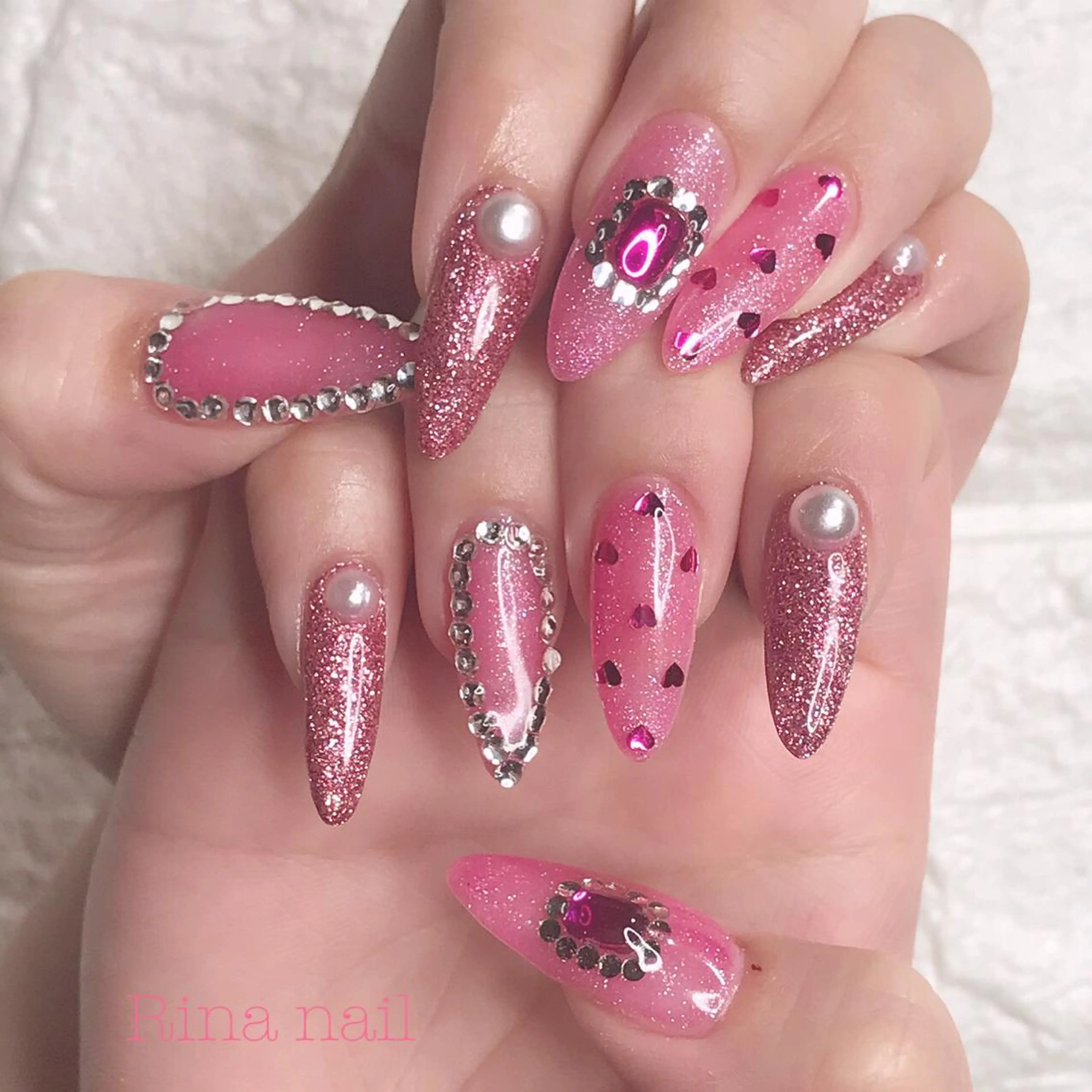 ネイル ハンドネイル フットネイル SugaryNail Rinaのネイルデザイン