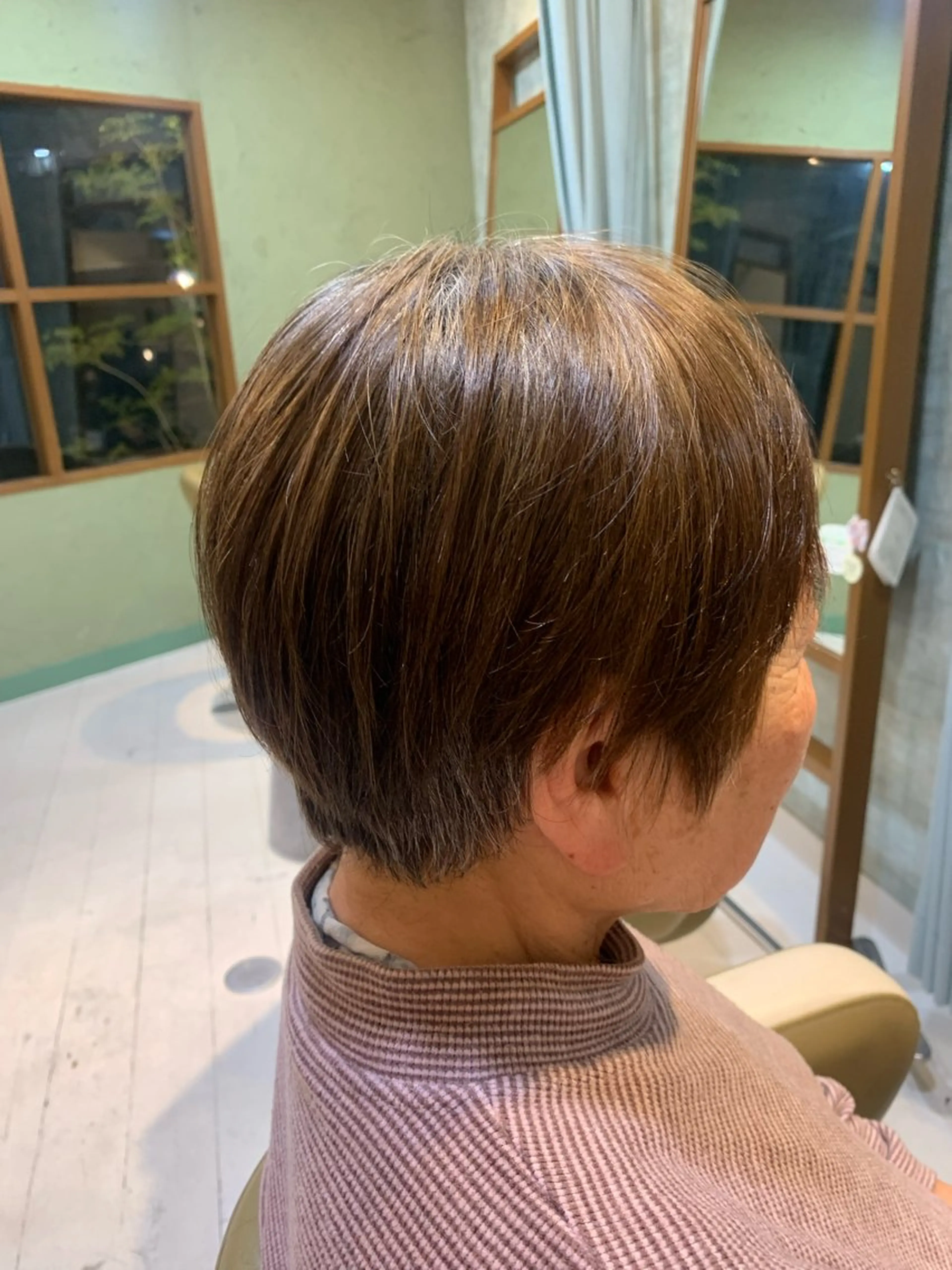 ショート ハンサムショート ショートヘア 山瀬 萌香のヘアスタイル