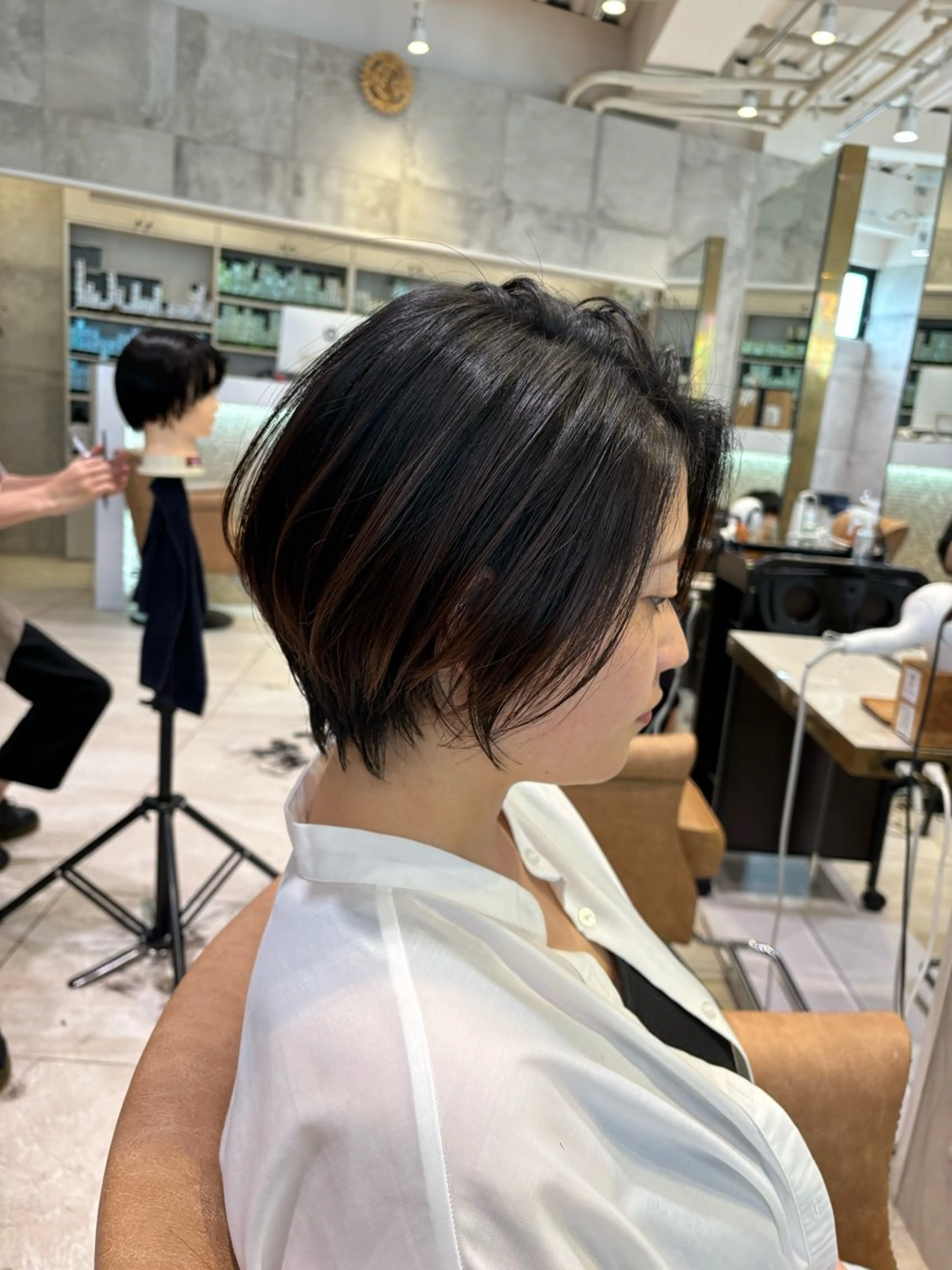 ショート ショートヘア 無料カットモデル/ 似合わせカット/荒砂のヘアスタイル