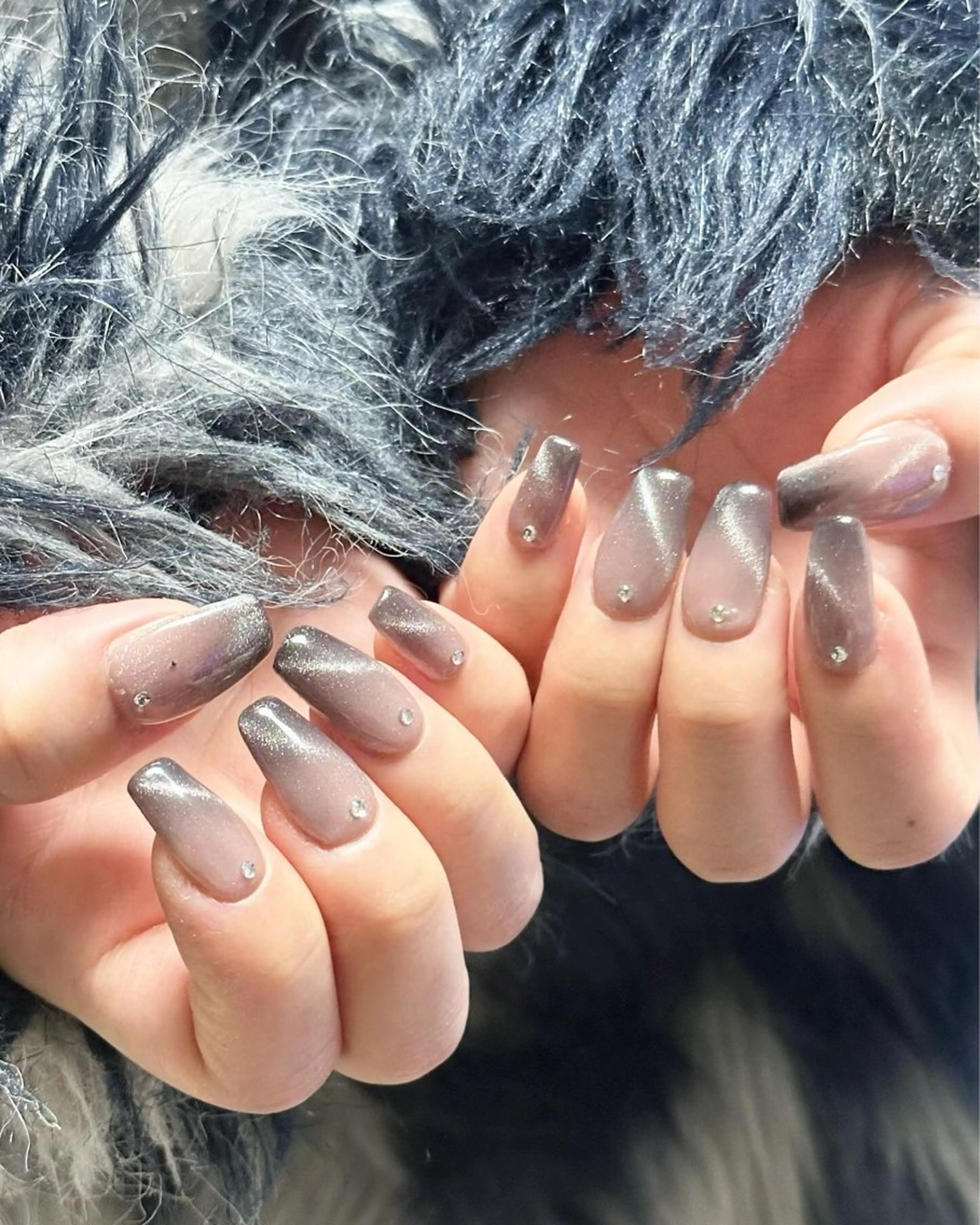 ネイル ハンドネイル 🎀韓国レイヤー特化 🎀ベージュ/ミクのヘアスタイル