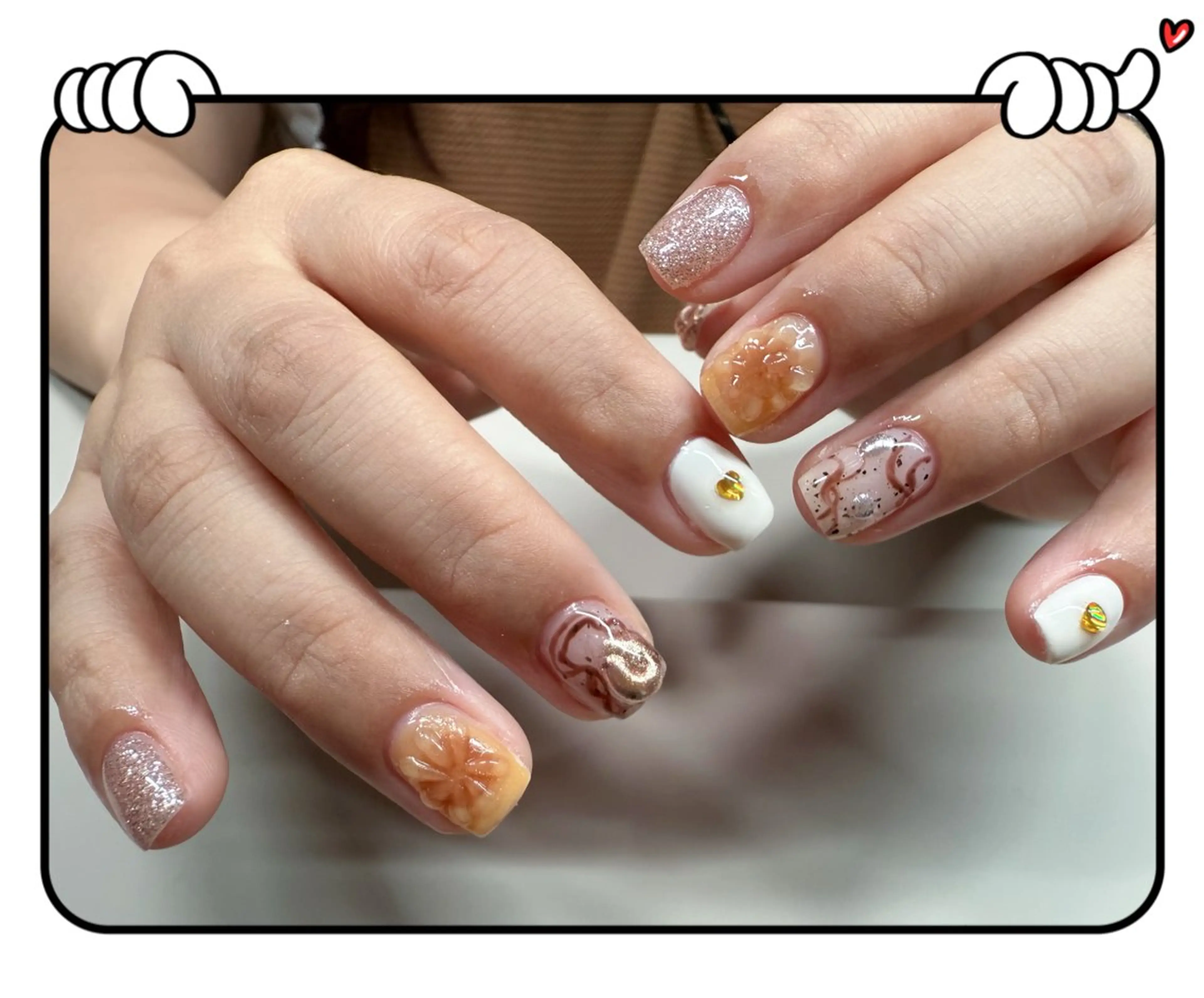 ショート FLORA NAIL SALONのネイルデザイン