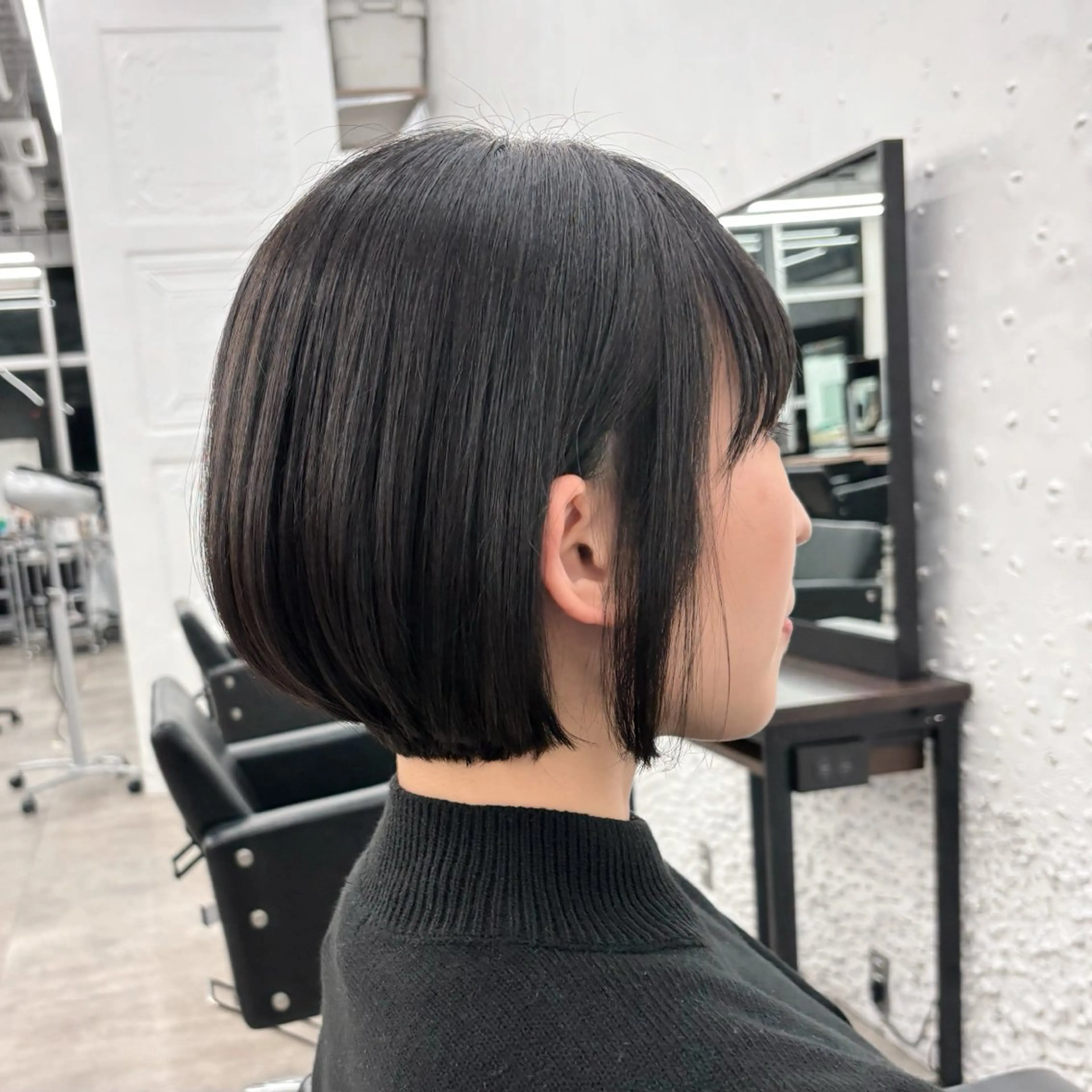 ショート カラー ヘアアレンジ ショートボブ ボブ ショートヘア 🌱ボブ/レイヤー/ ベージュ/あやみ✨のヘアスタイル