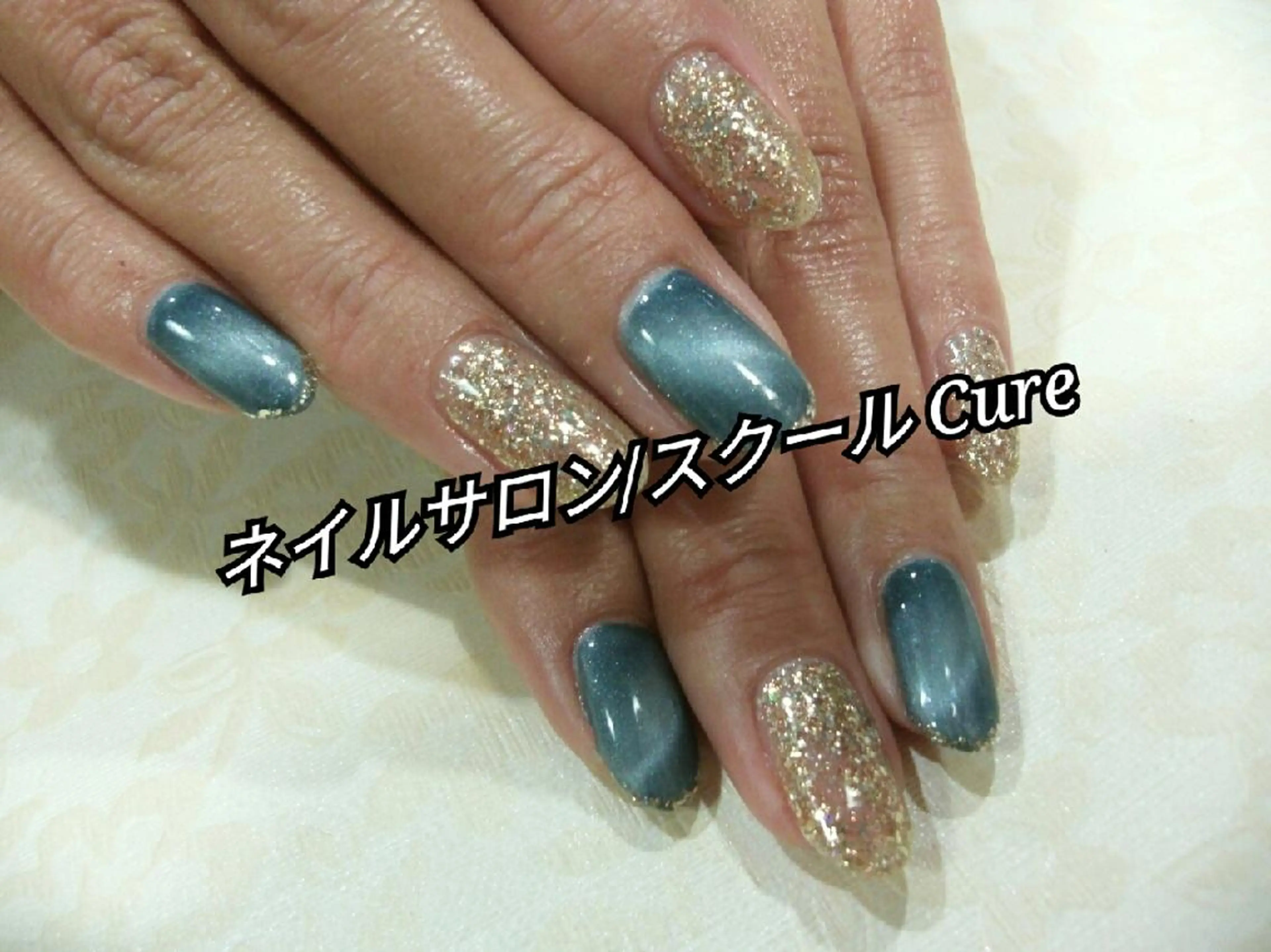 ネイル ミディアム ネイルサロン Cureのネイルデザイン