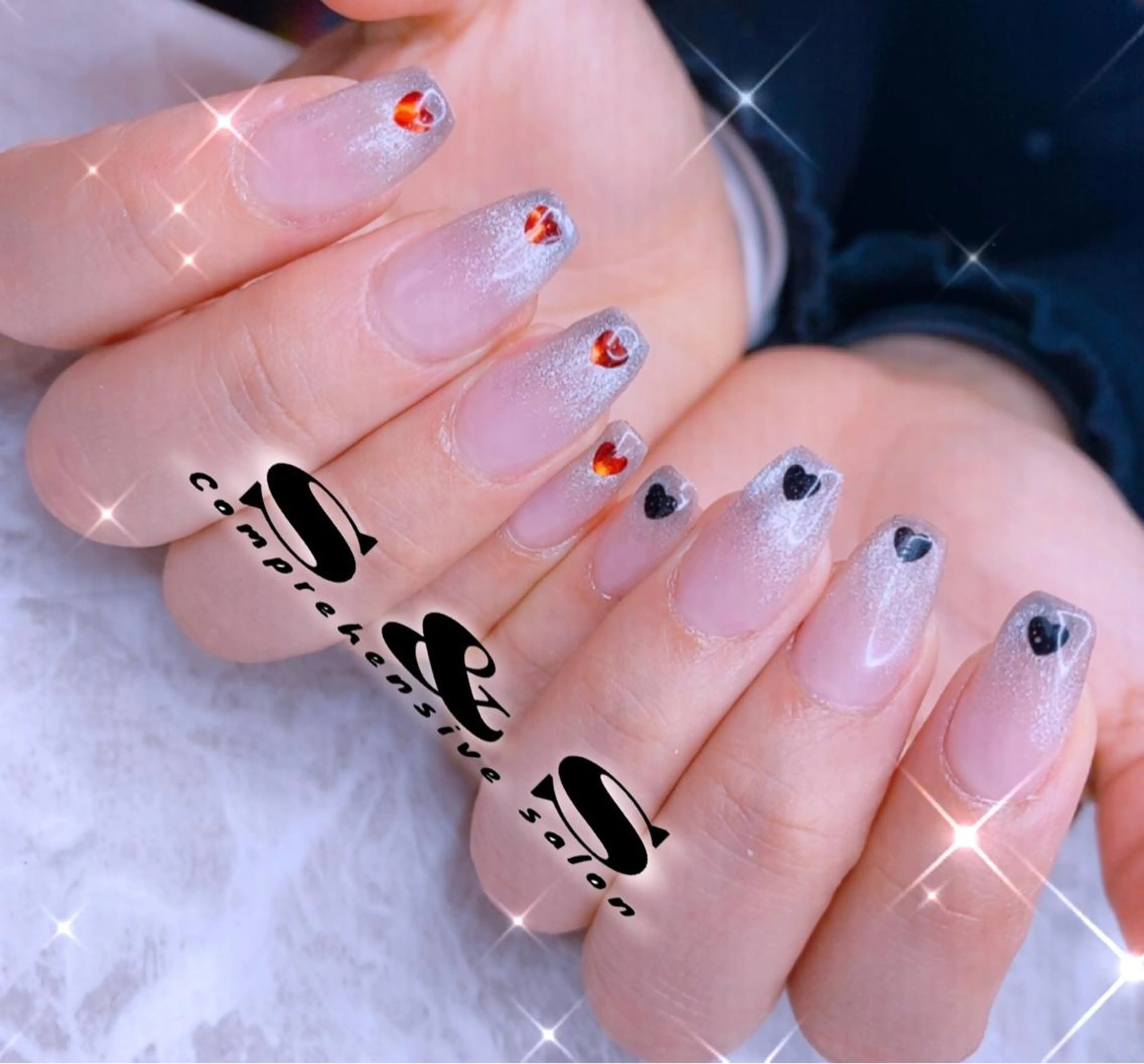 ネイル アートネイル 長さ出し メンズネイル 持ち込み スカルプネイル S&S 村田小百合のネイルデザイン