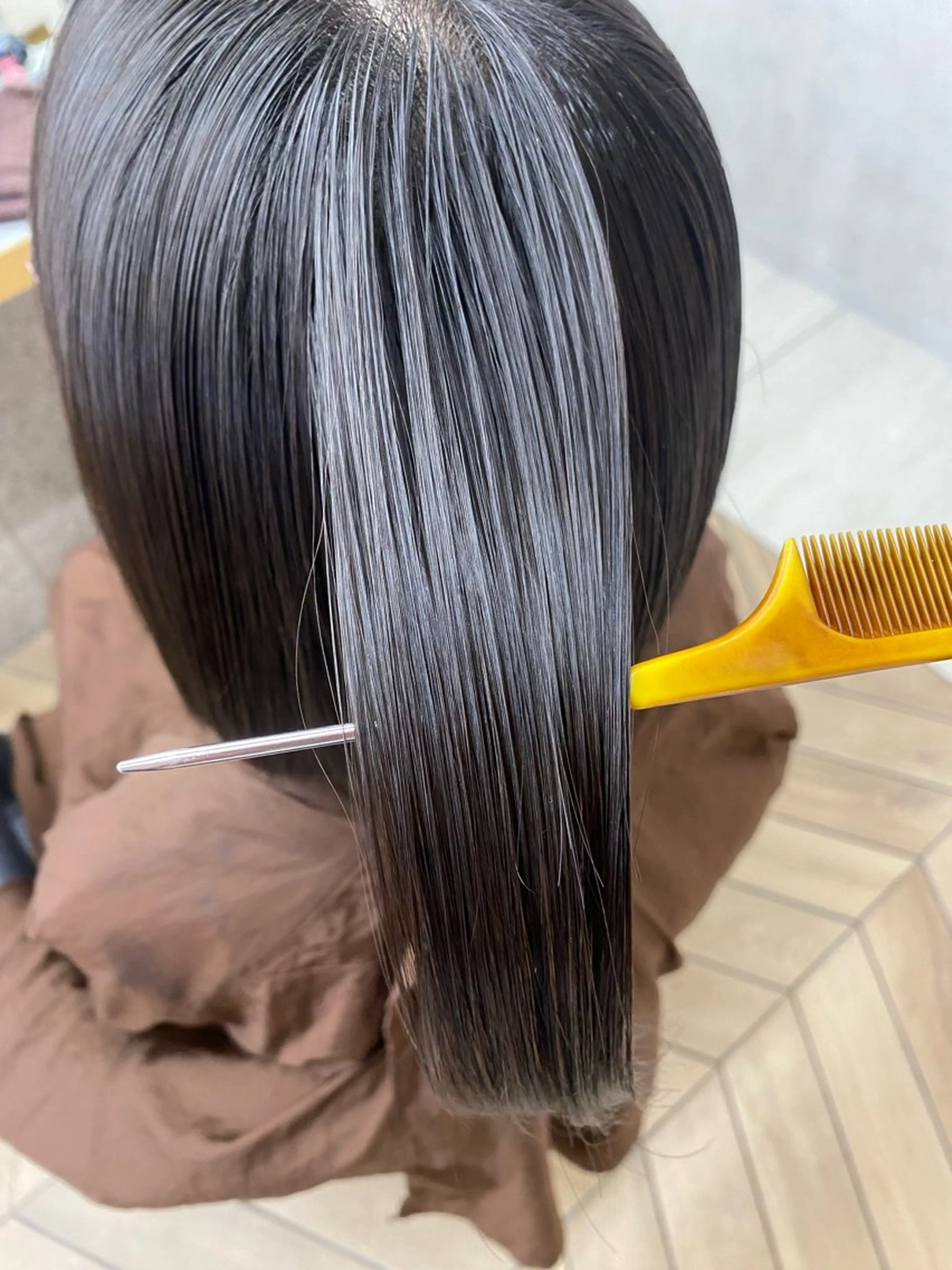 💁‍♀️髪質改善縮毛矯正 & トリートメントの写真