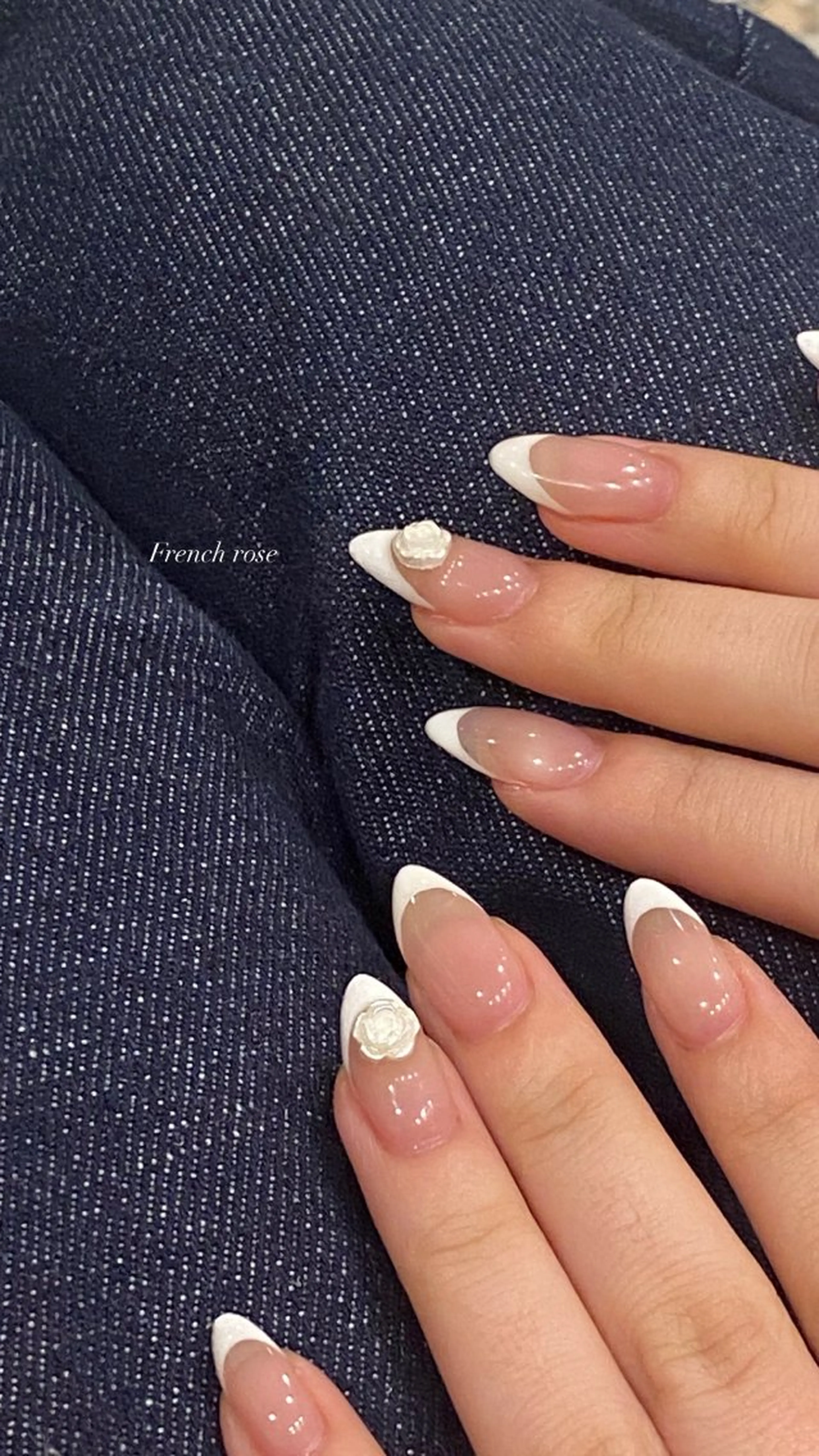 ネイル フレンチネイル SALON MIMI所属・髙橋 彩乃のネイルデザイン