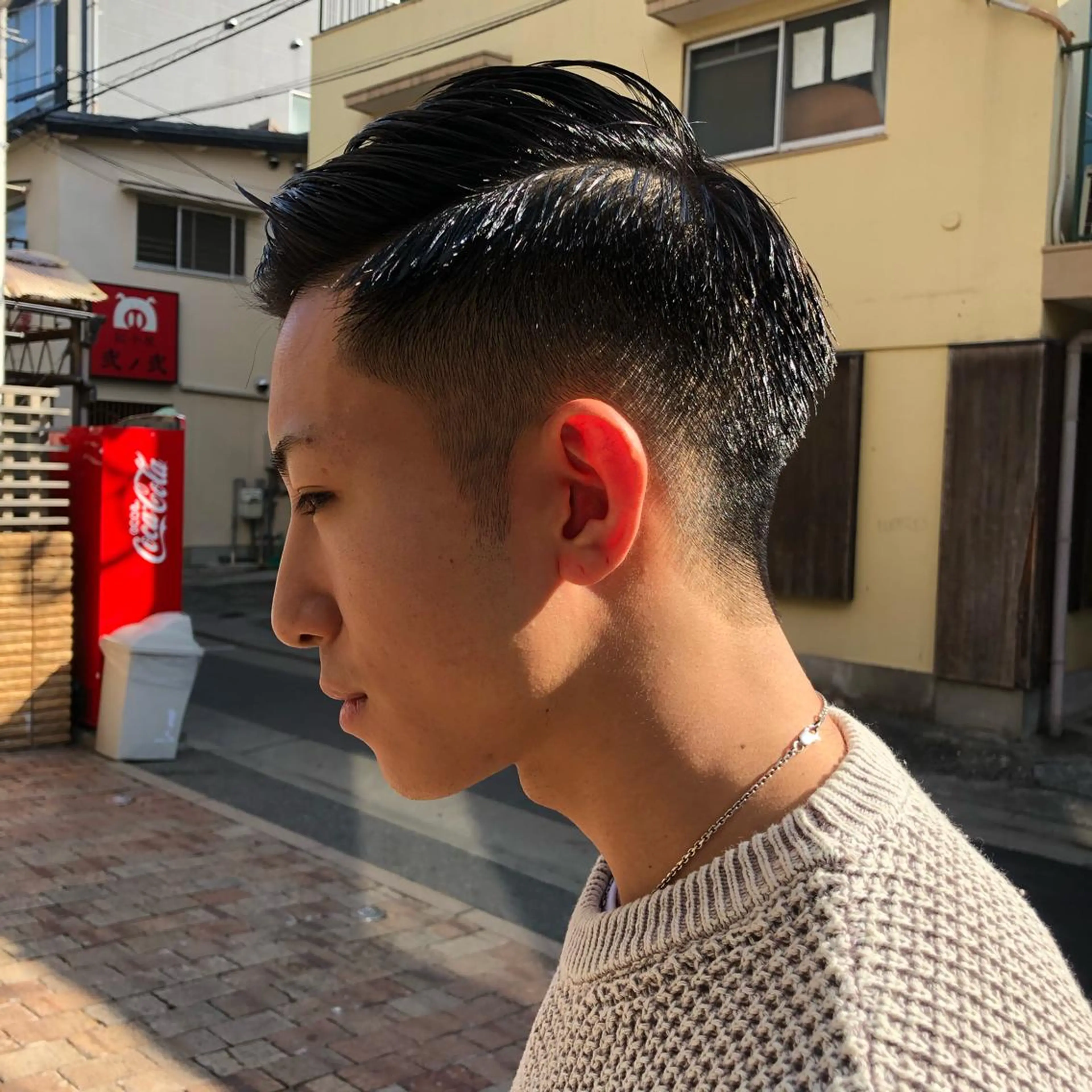 ショート カラー メンズ BRUNTJET所属・MAEDA MADOKAのヘアスタイル