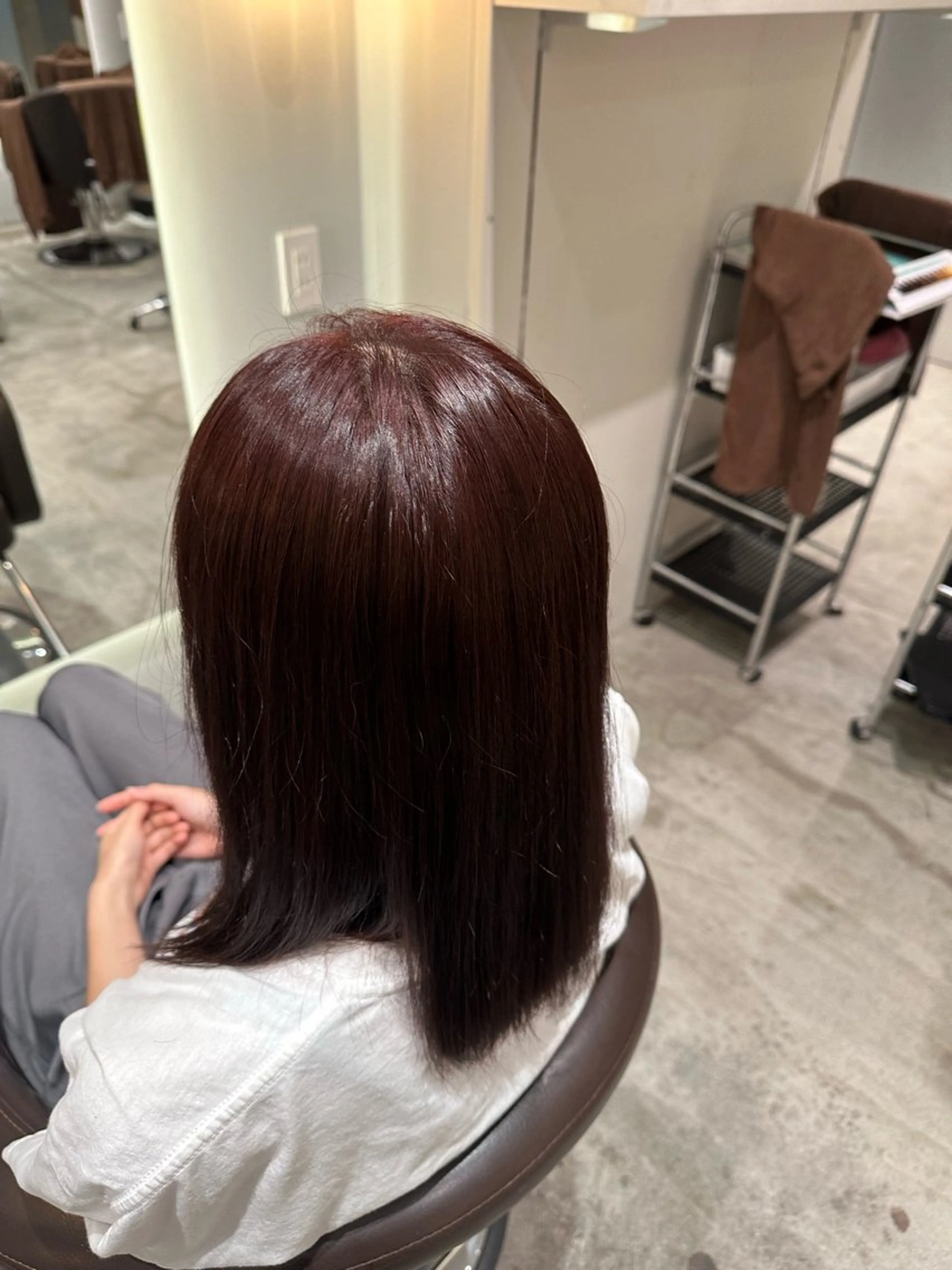 ワンカラー+バイカルテトリートメントの写真