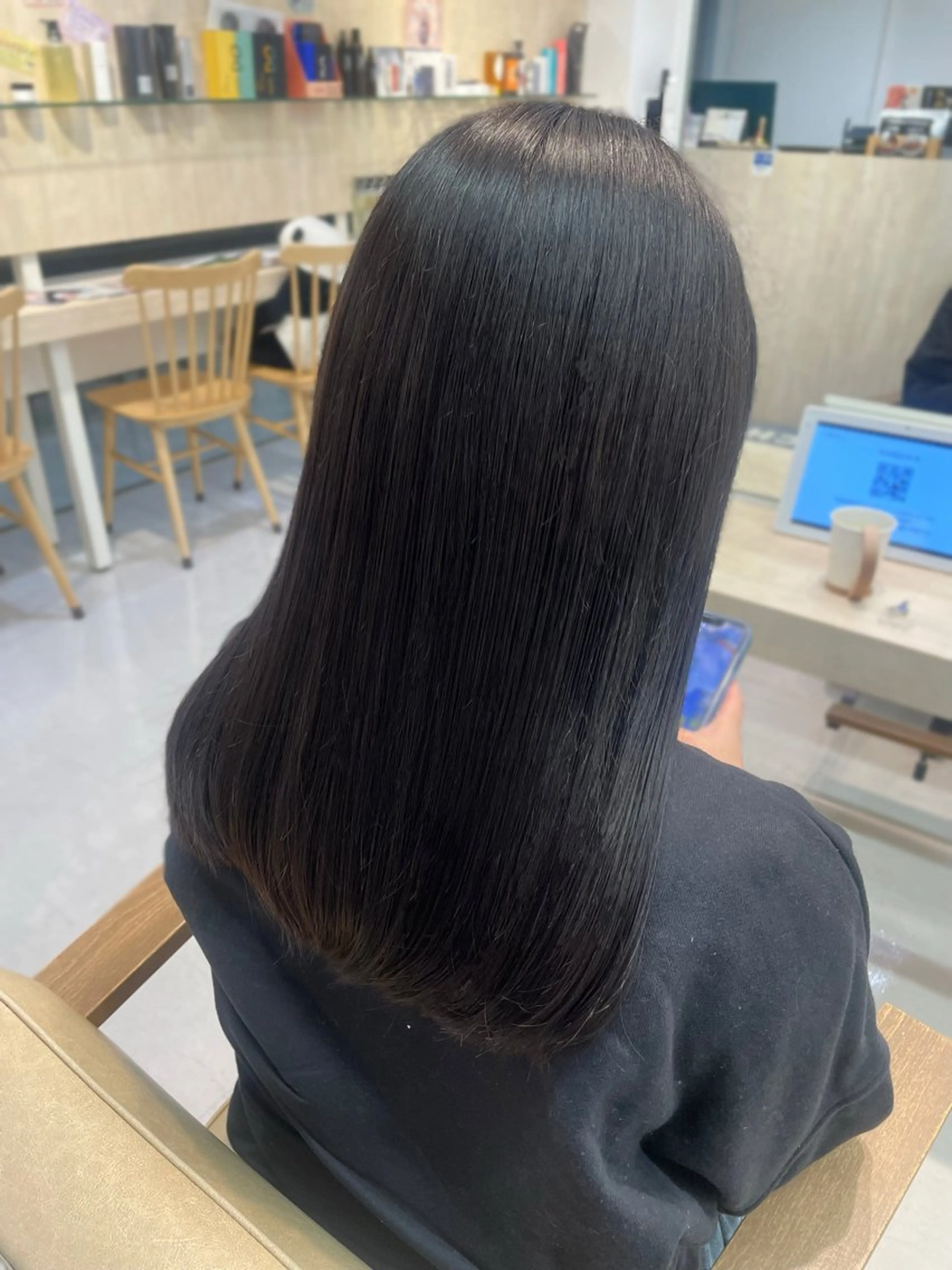 セミロング カラー カット ヘアカラー かずや🍀/髪質改善 /艶髪カラー/眉毛のヘアスタイル