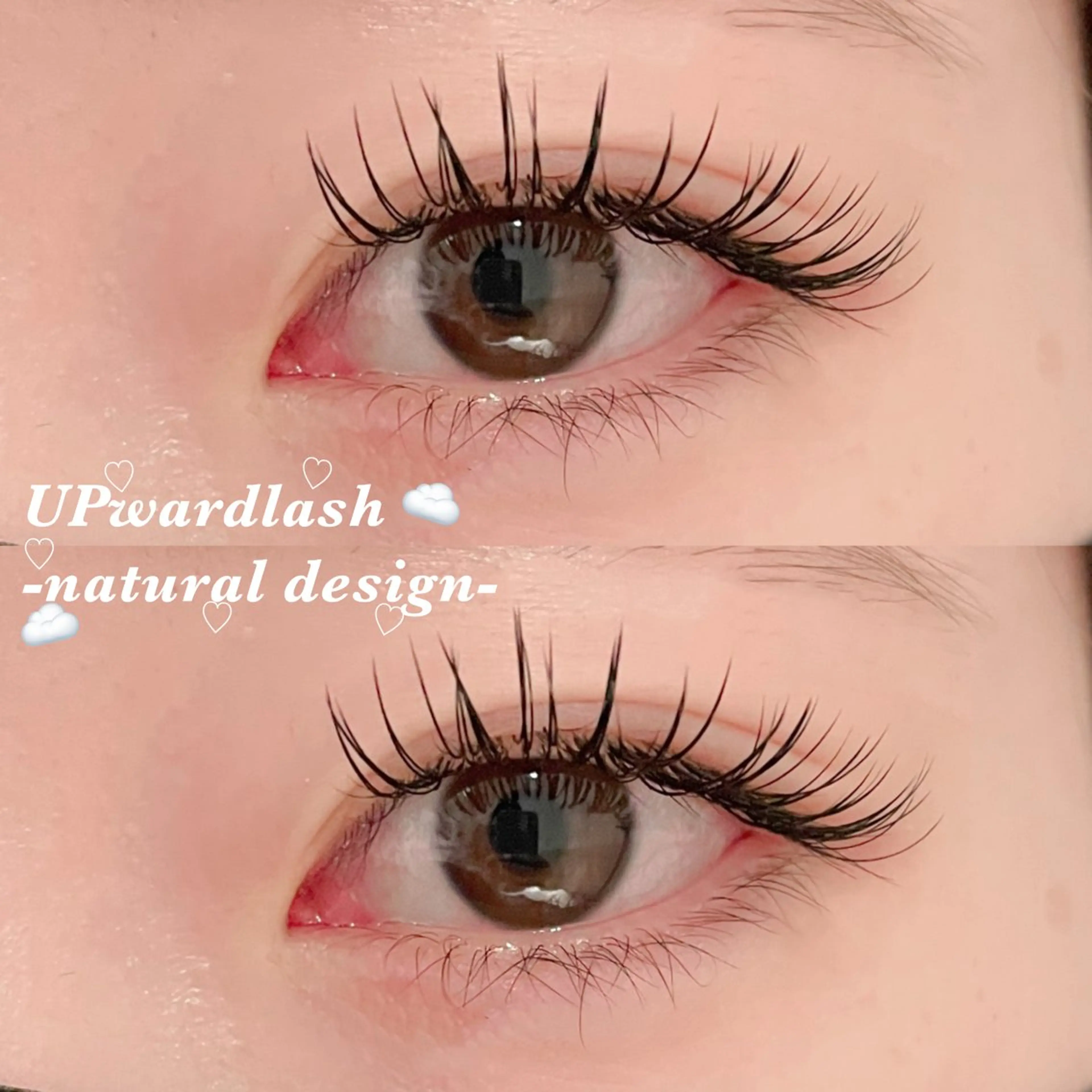 𓊆下がりまつ毛に𓊇アップワード×フラットラッシュ🫧✨[120本¥6000or140本¥6500]の写真