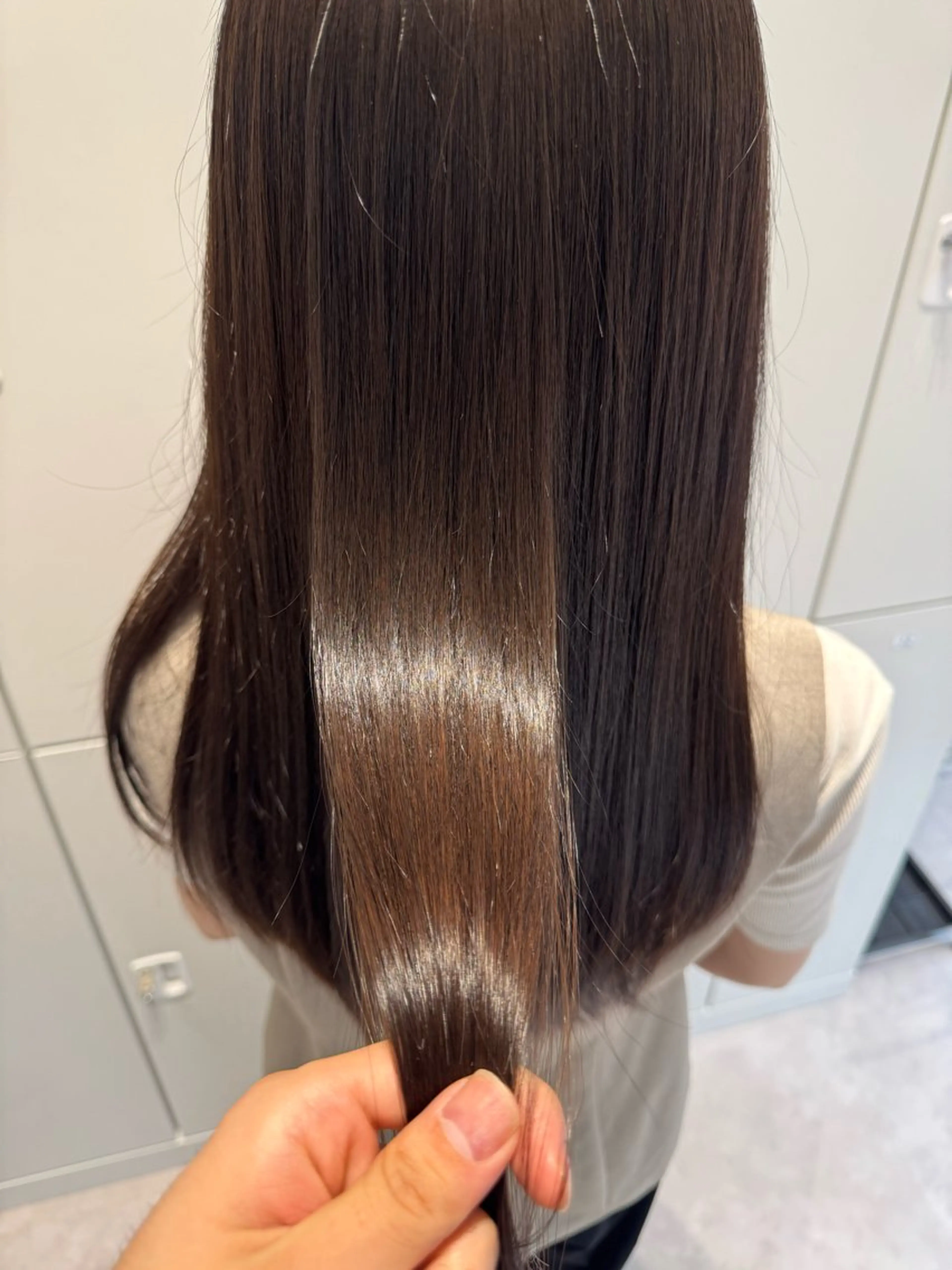 ロング 髪質改善 縮毛矯正 カット 縮毛矯正 トリートメント FURUSHO所属・髪質改善/縮毛矯正 /メンズパーマ川田のヘアスタイル