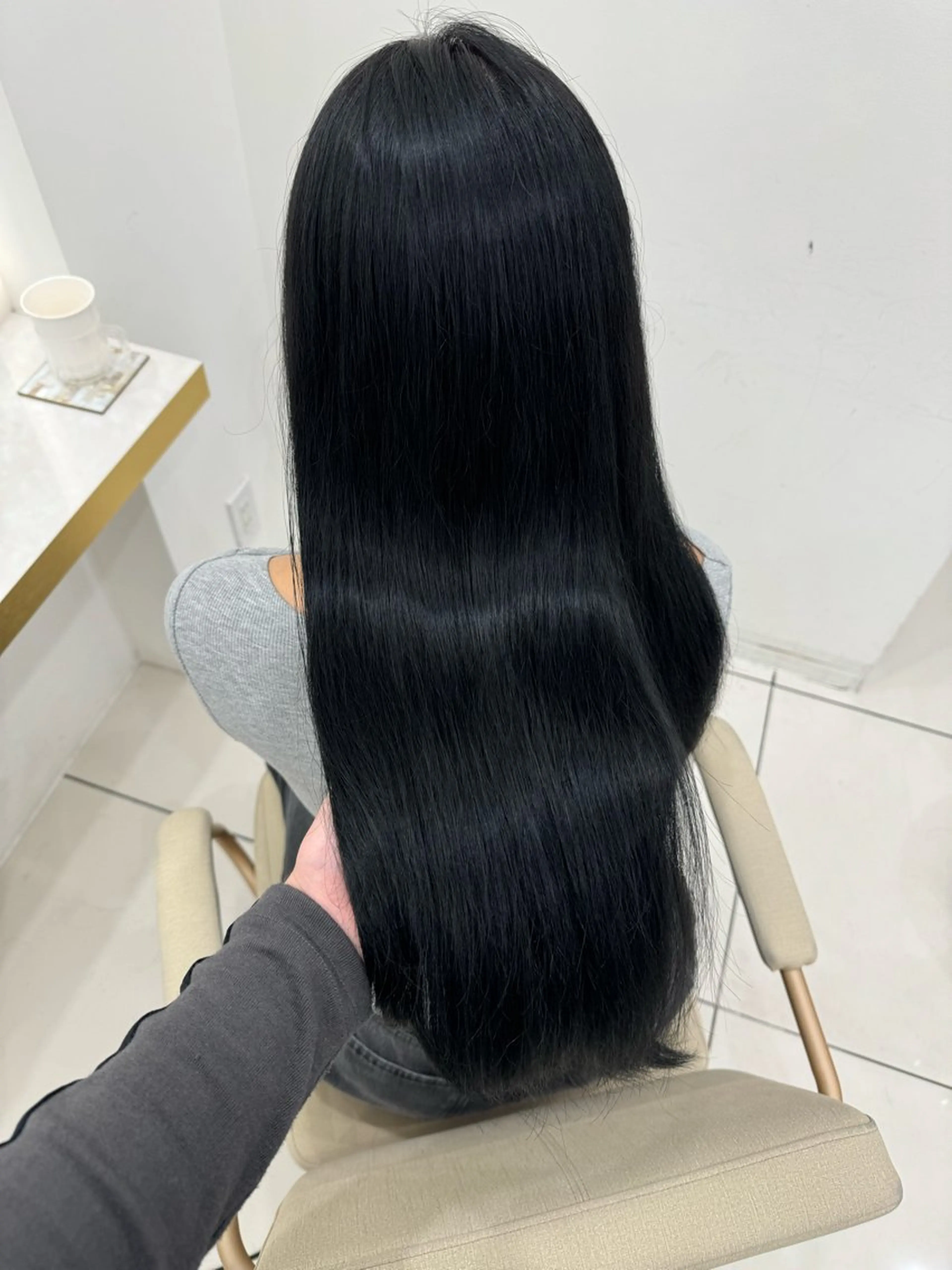 ロング ヘアカラー ニュアンスパーマ/ メンズヘア/lisaのヘアスタイル