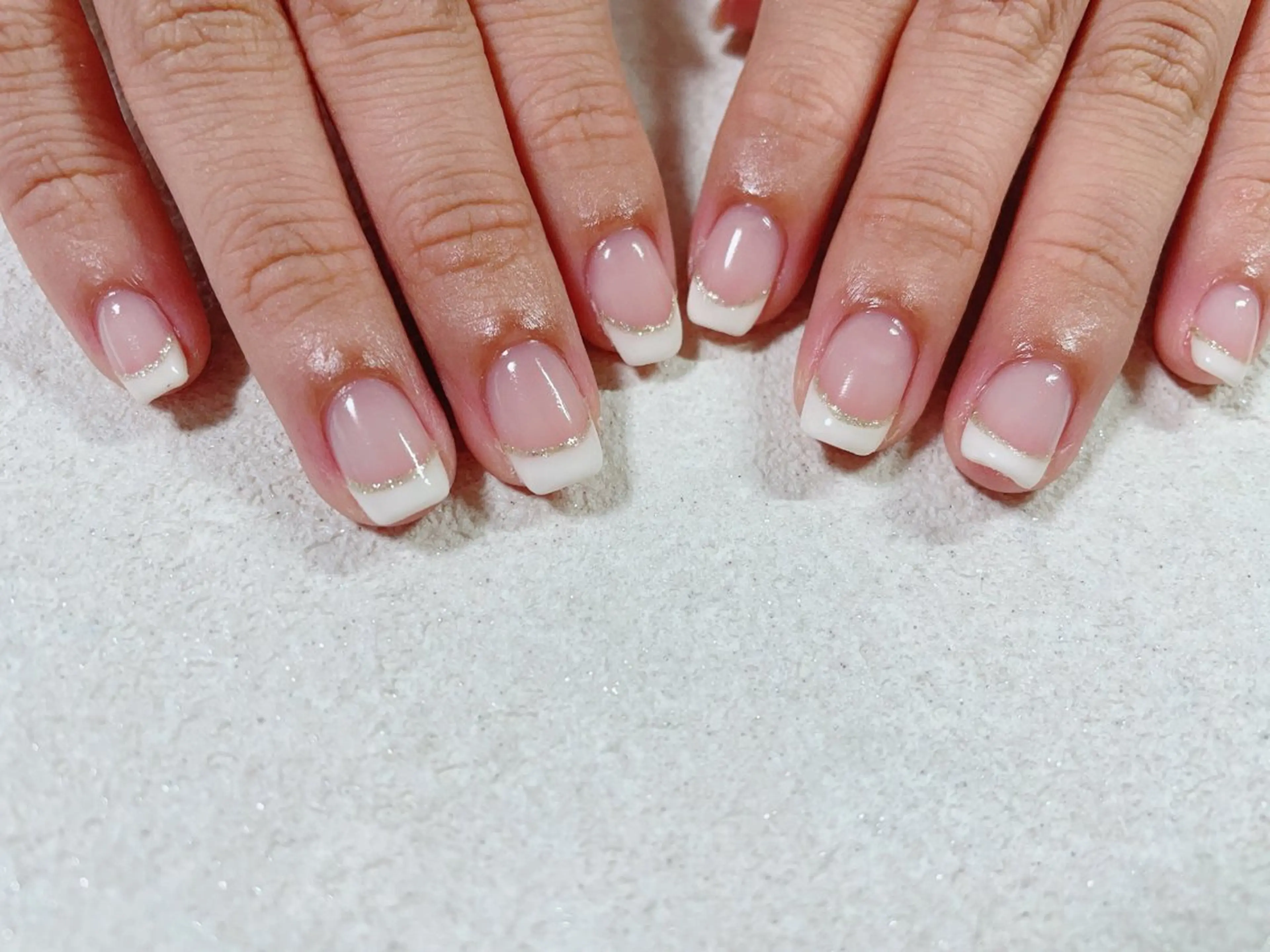 ネイル オーロラネイル フラワーネイル フットネイル フレンチネイル ジェルネイル kikinail 溝の口のネイルデザイン