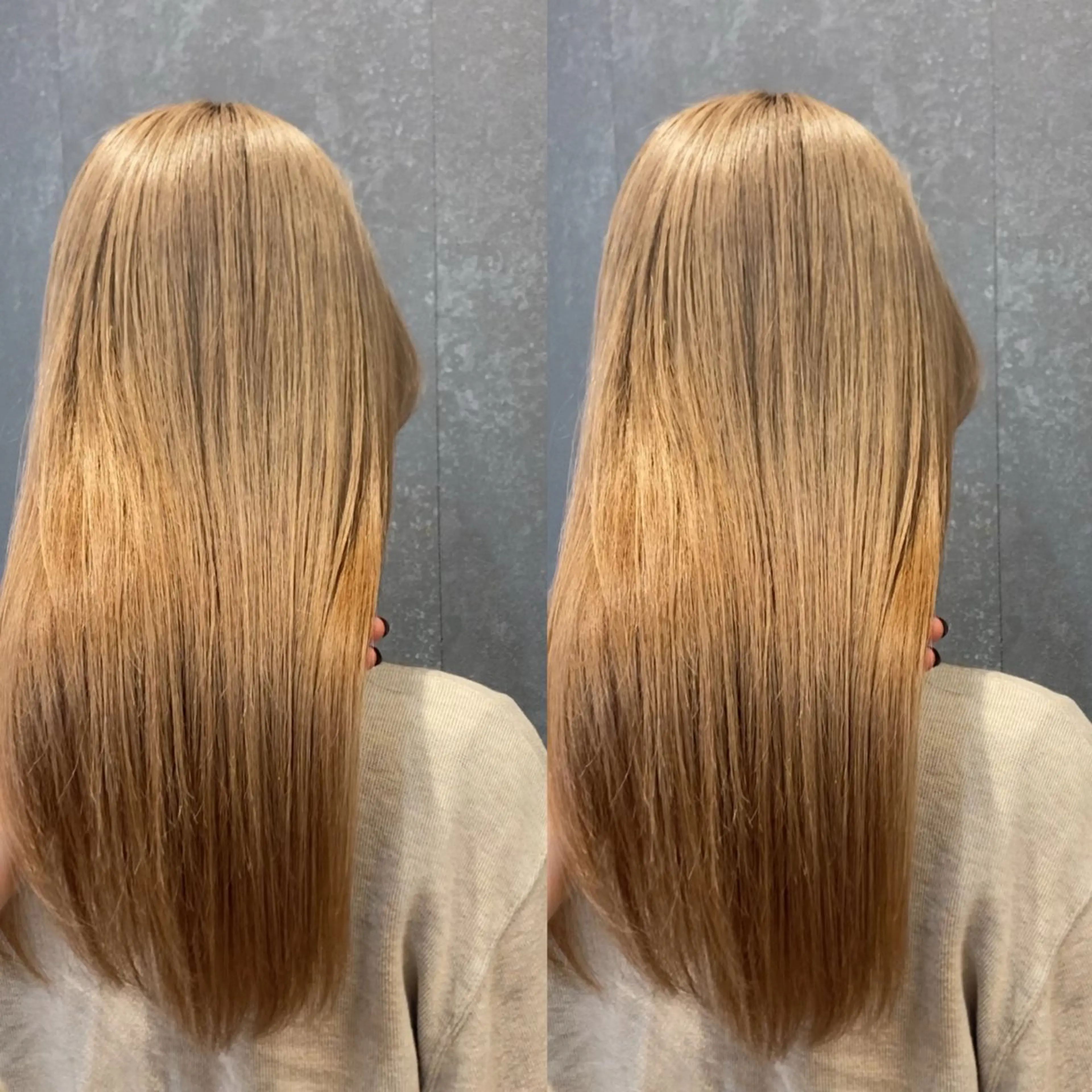 セミロング 髪質改善 トリートメント schon所属・み うのヘアスタイル