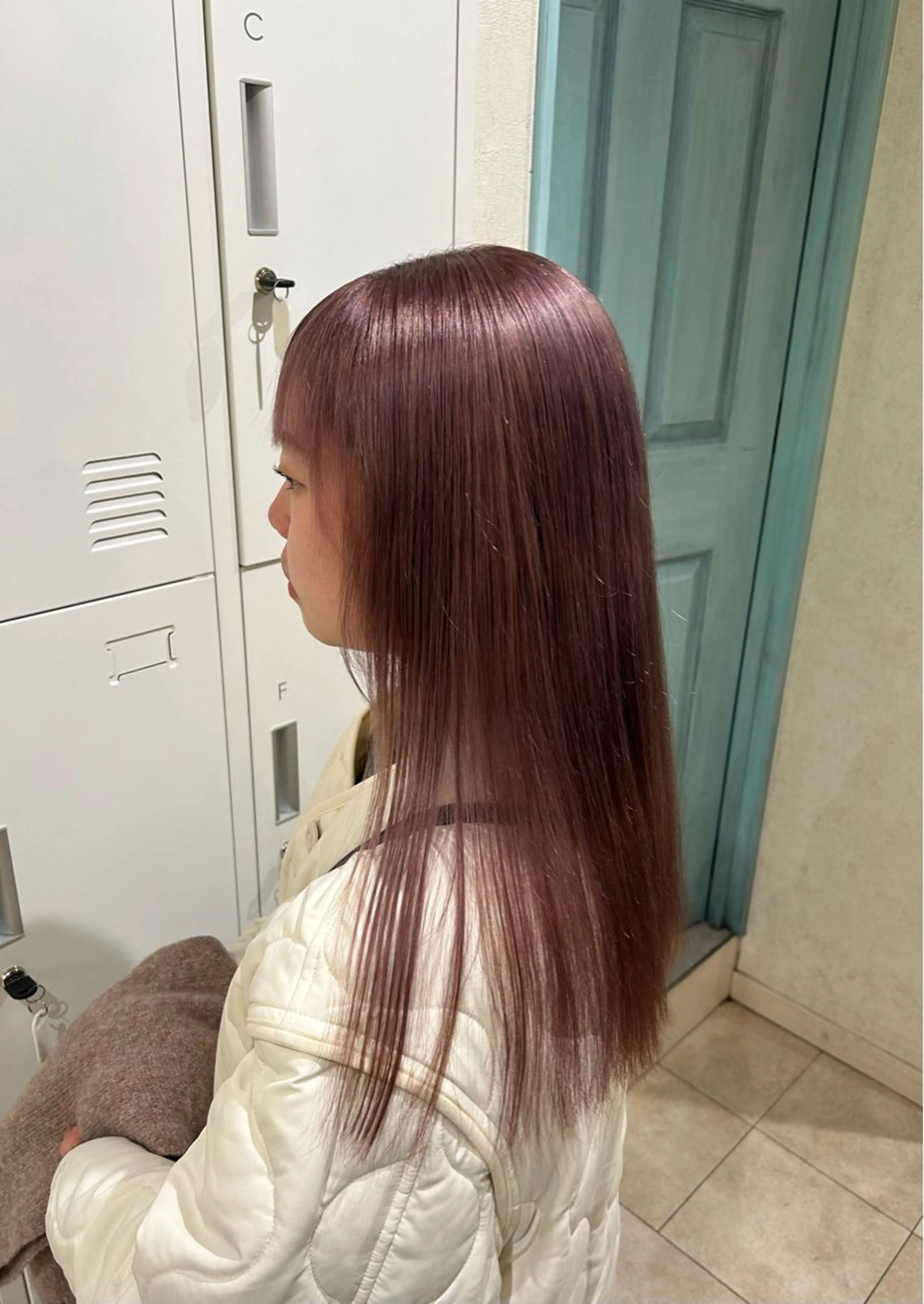 ロング カラー ブリーチ ケアブリーチ ロング JOY187inYU1L所属・韓国レイヤー kira🌛のヘアスタイル