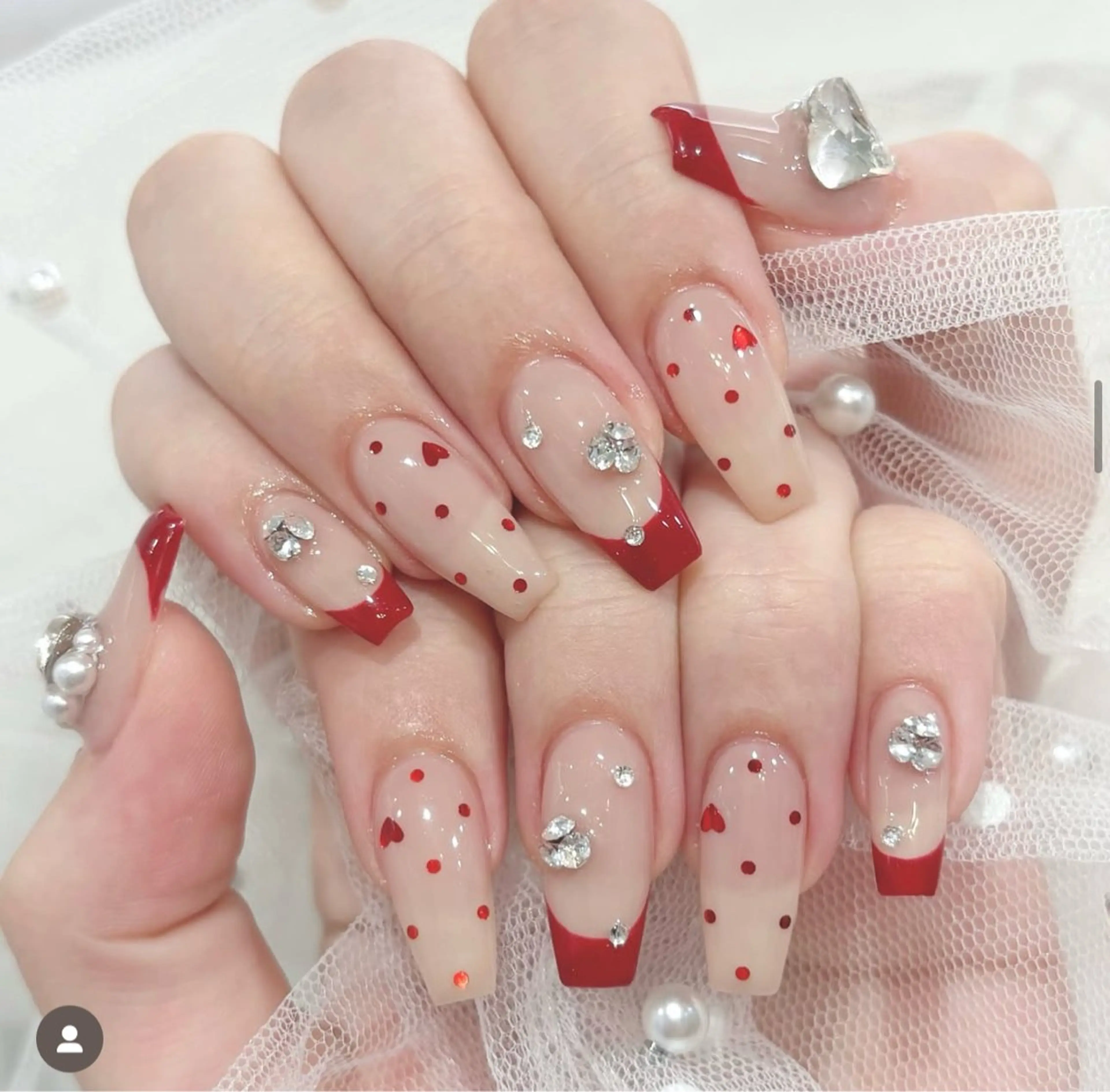 ネイル アートネイル フレンチネイル ジェルネイル 韓国ネイル マグネットネイル Lenie Shinokuboのネイルデザイン