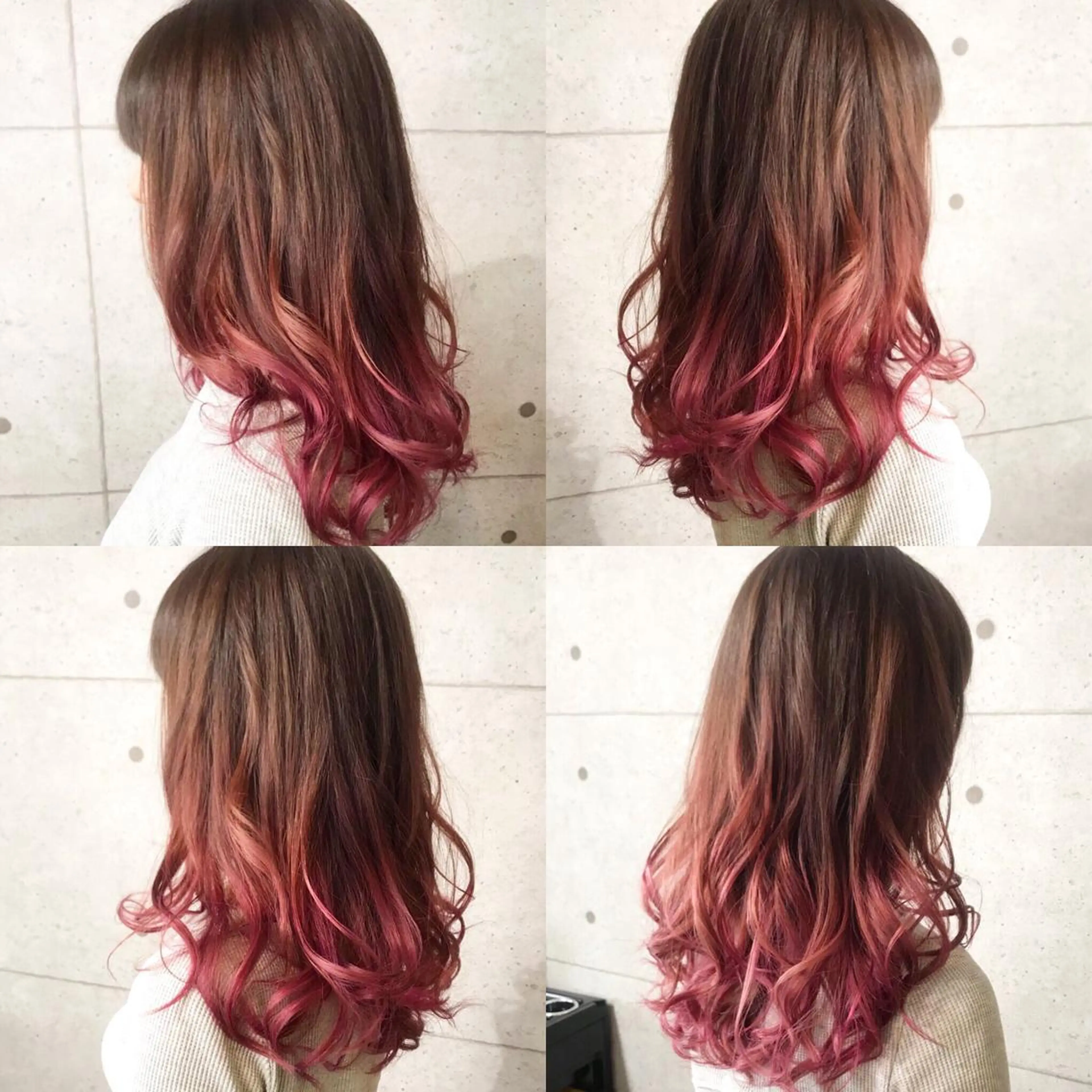 ロング カット 縮毛矯正 トリートメント hair teria ryu 大塚のヘアスタイル