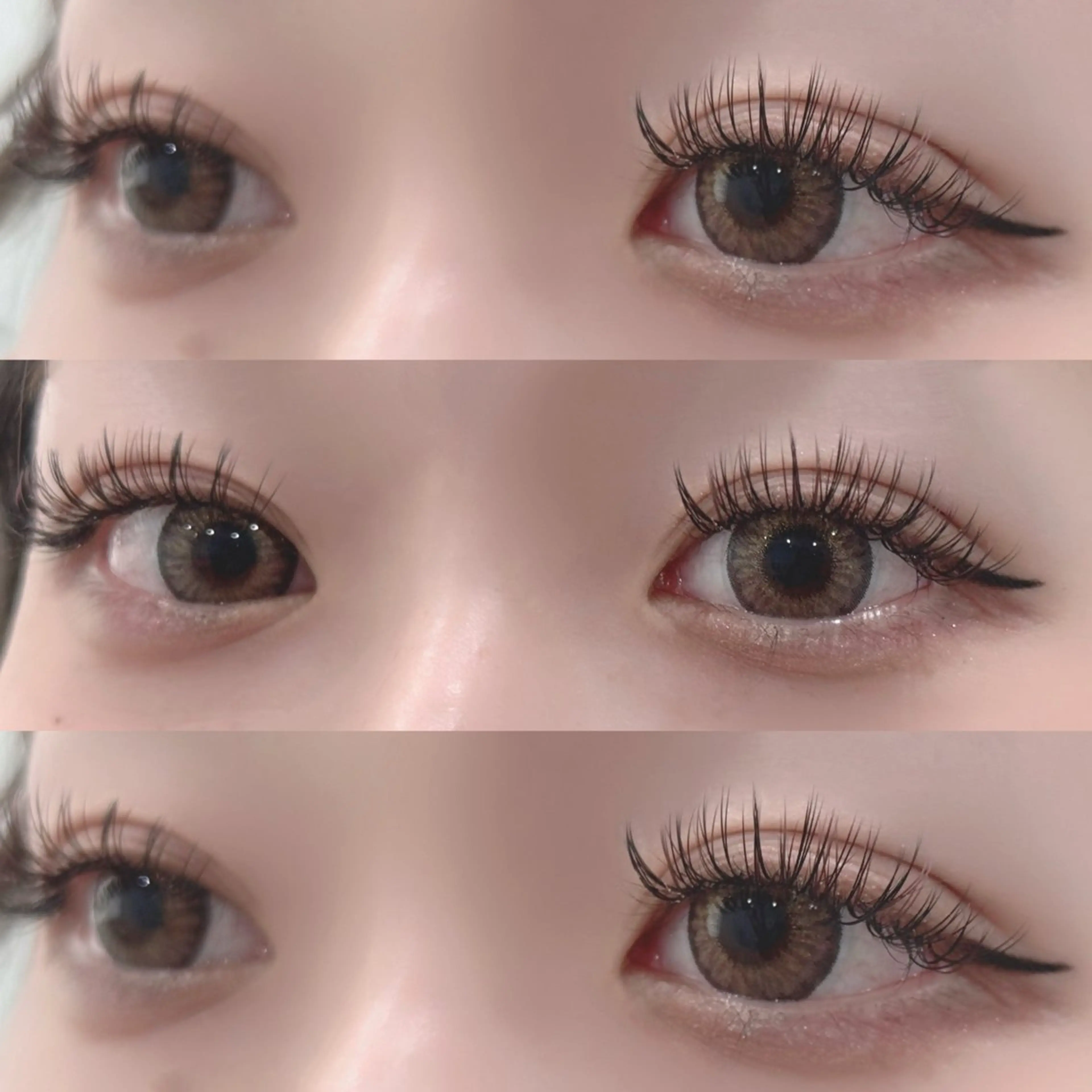 マツエク・マツパ Merci𖤐´ 長谷川のマツエク・マツパデザイン