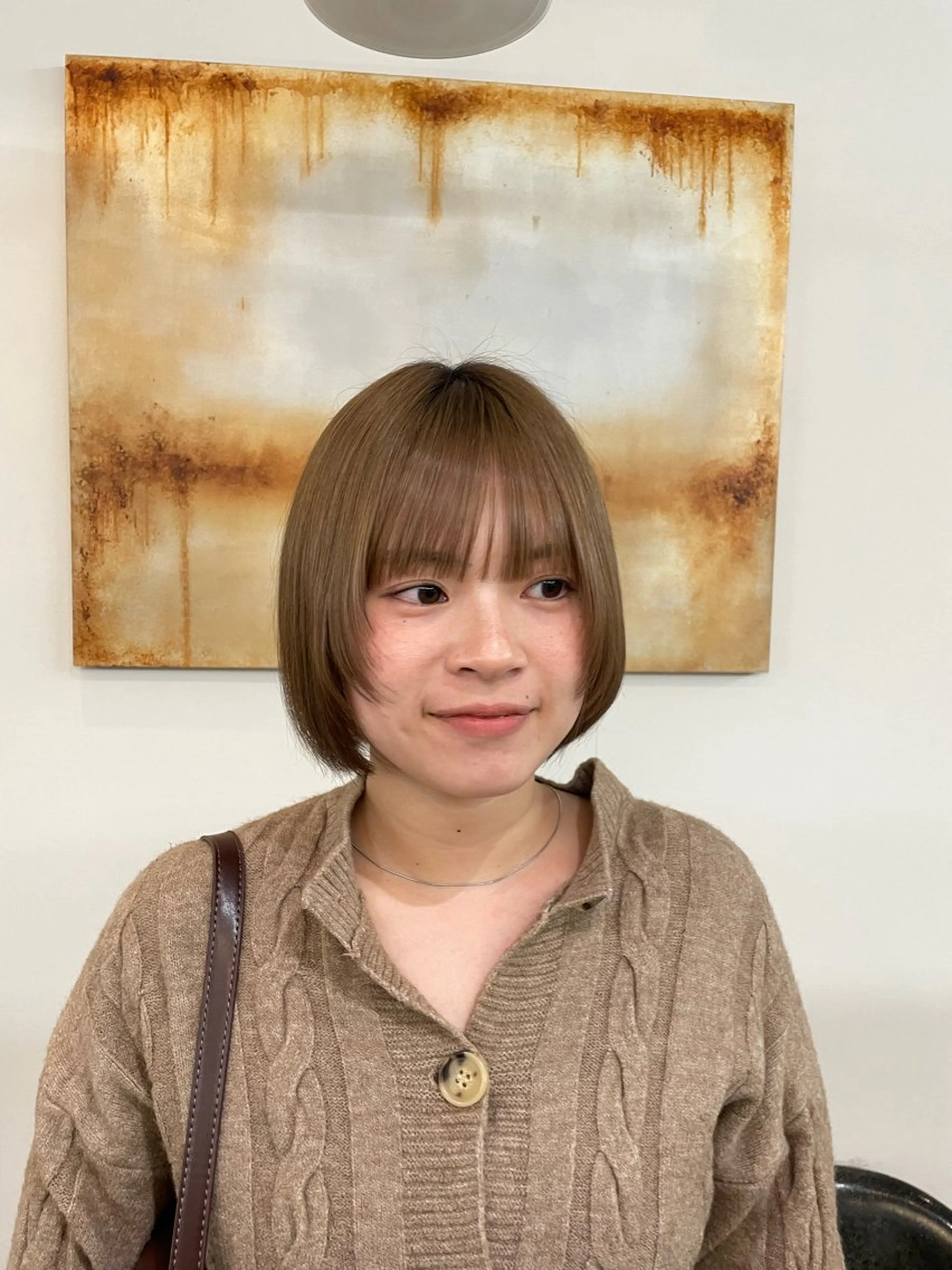 ショート elena byartefice所属・安達 萌花のヘアスタイル