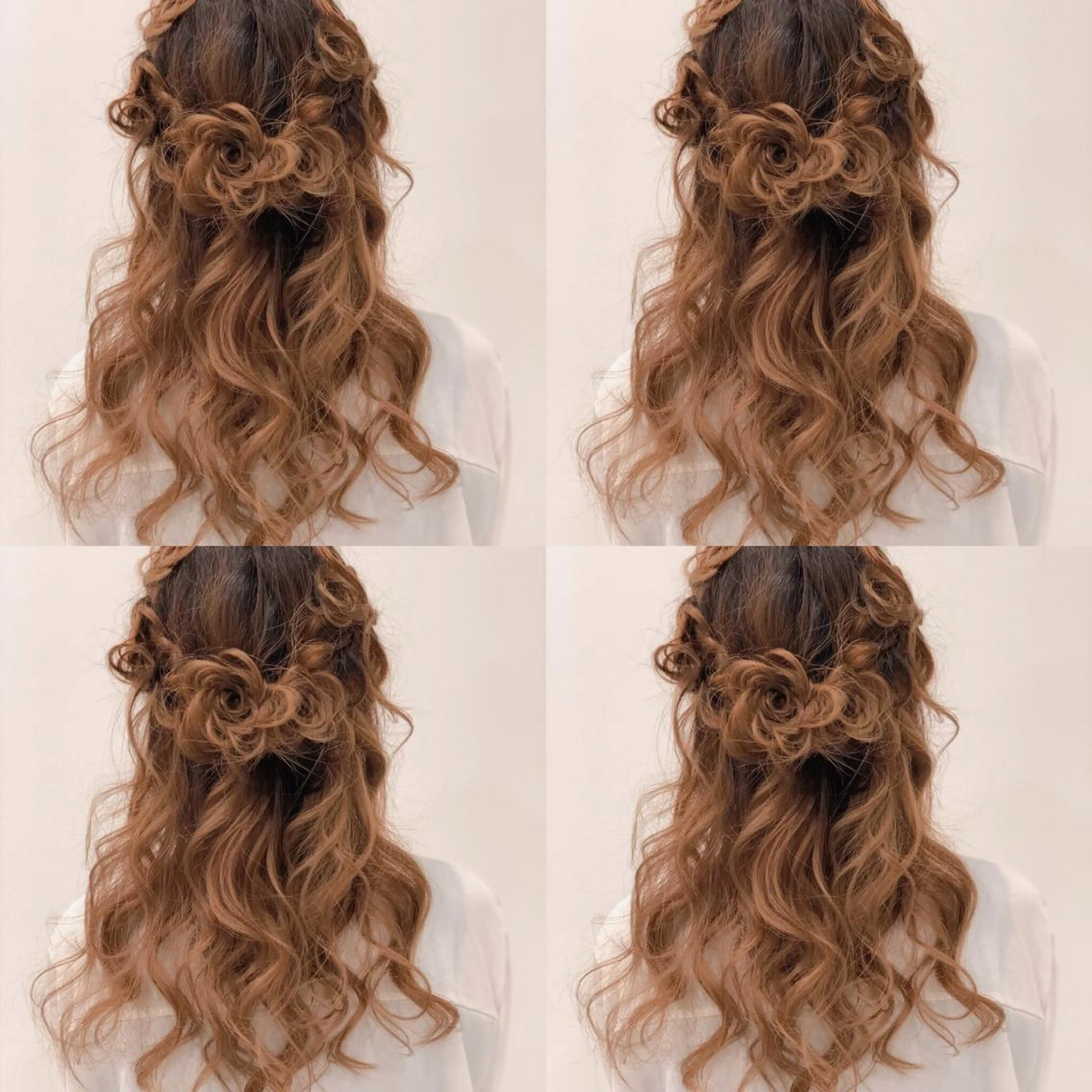 セミロング ヘアアレンジ ヘアセット 🌷MAYU 🌷のヘアスタイル