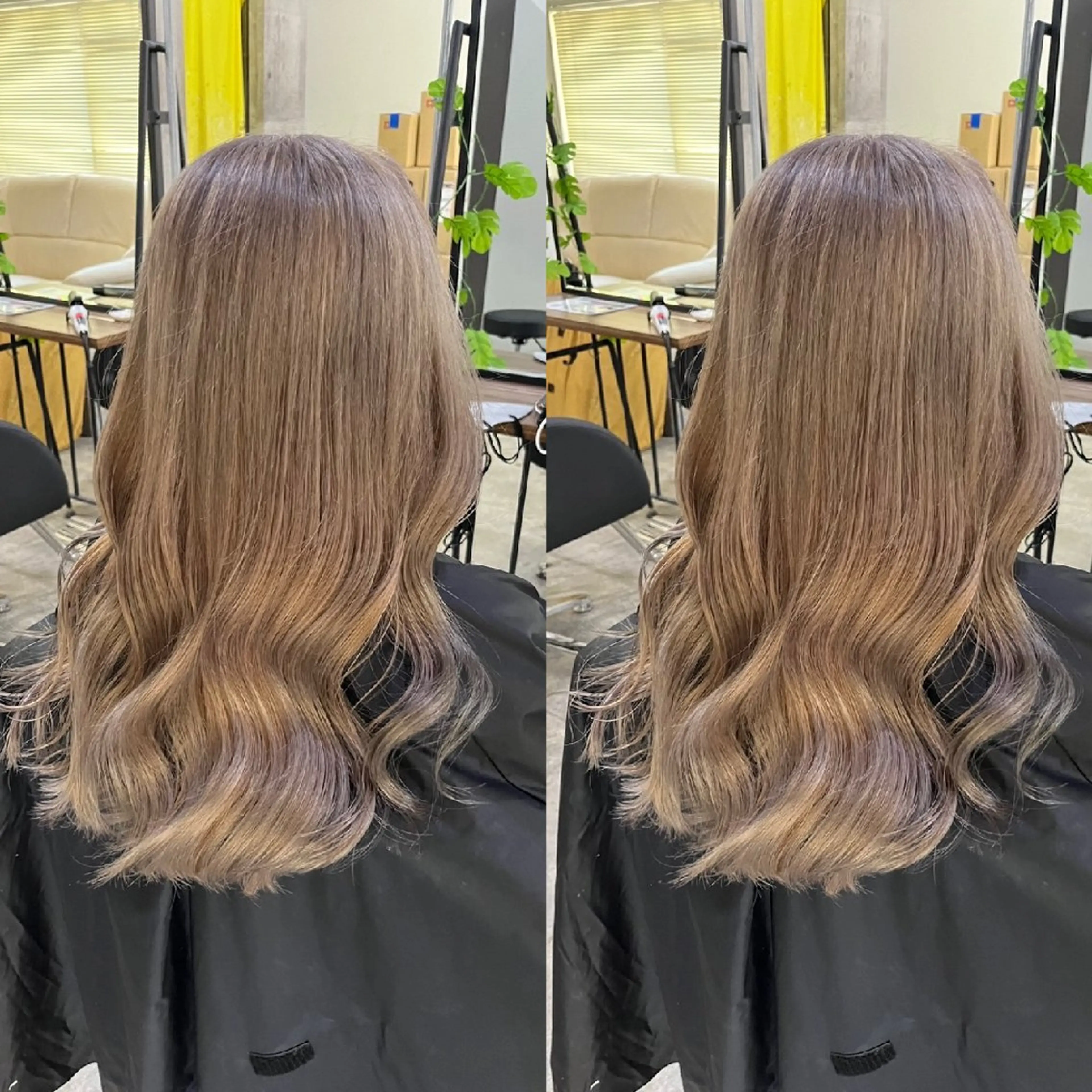 セミロング 髪質改善 縮毛矯正 トリートメント 酸性ストレート 髪質カラー特化 akiのヘアスタイル